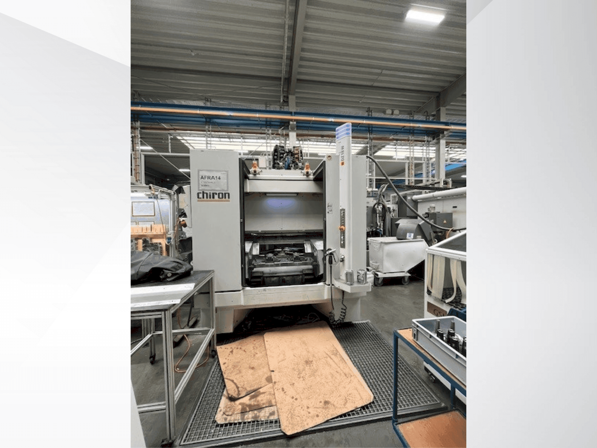 CHIRON DZ 18 W-maskinen framifrån