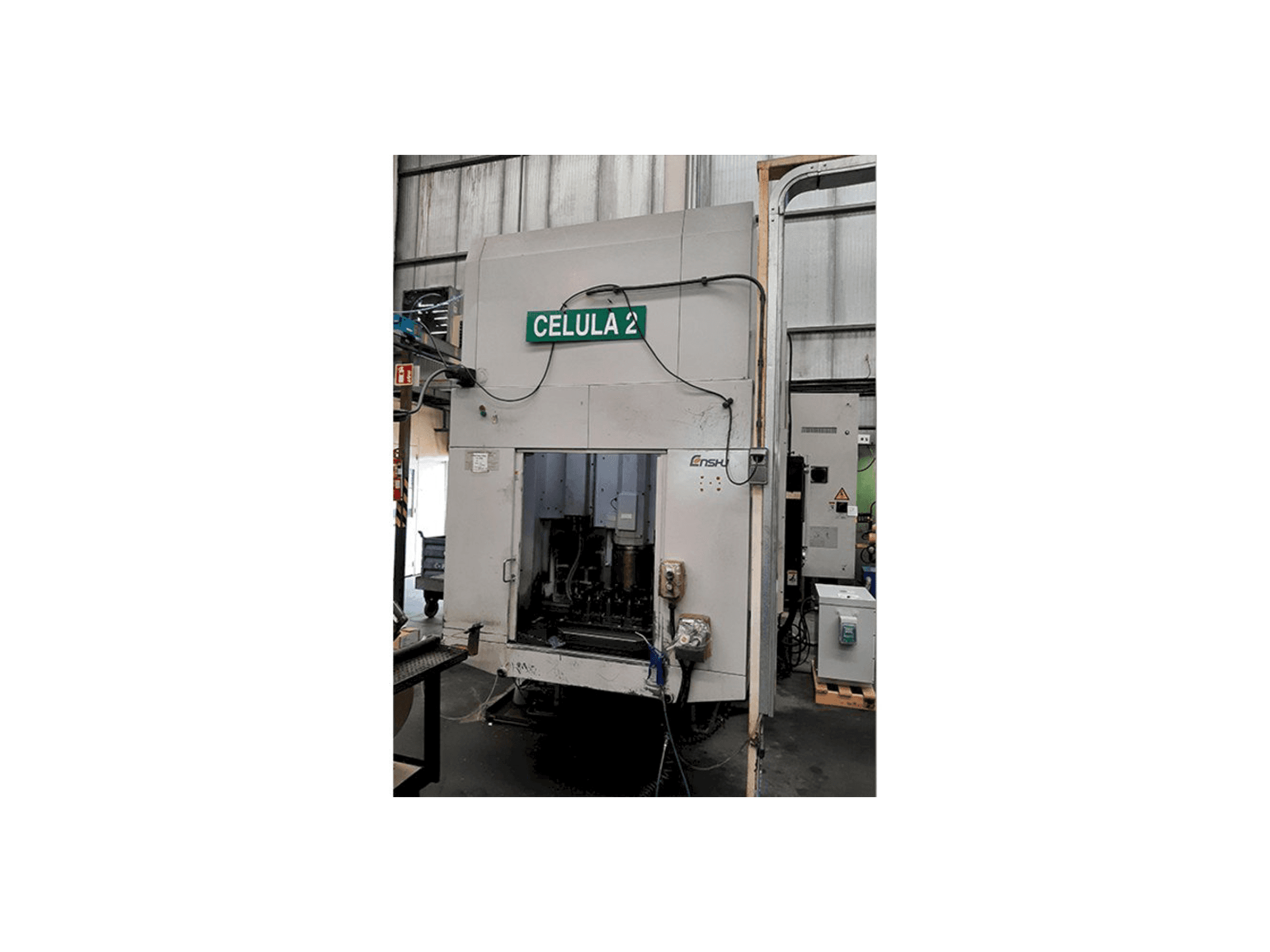 Enshu EV-450-maskinen framifrån