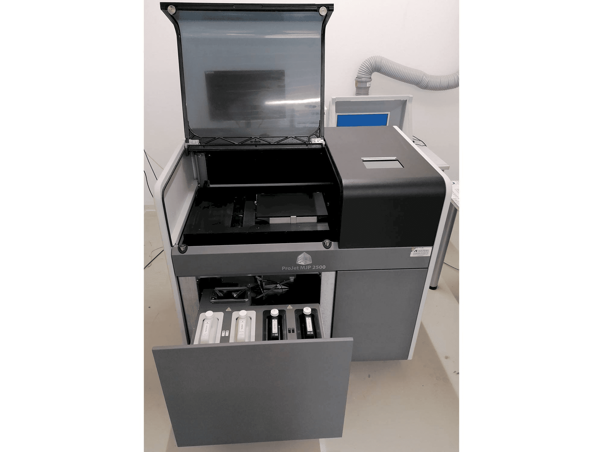 3DSYSTEMS ProJet MJP 2500Plus-maskinen framifrån