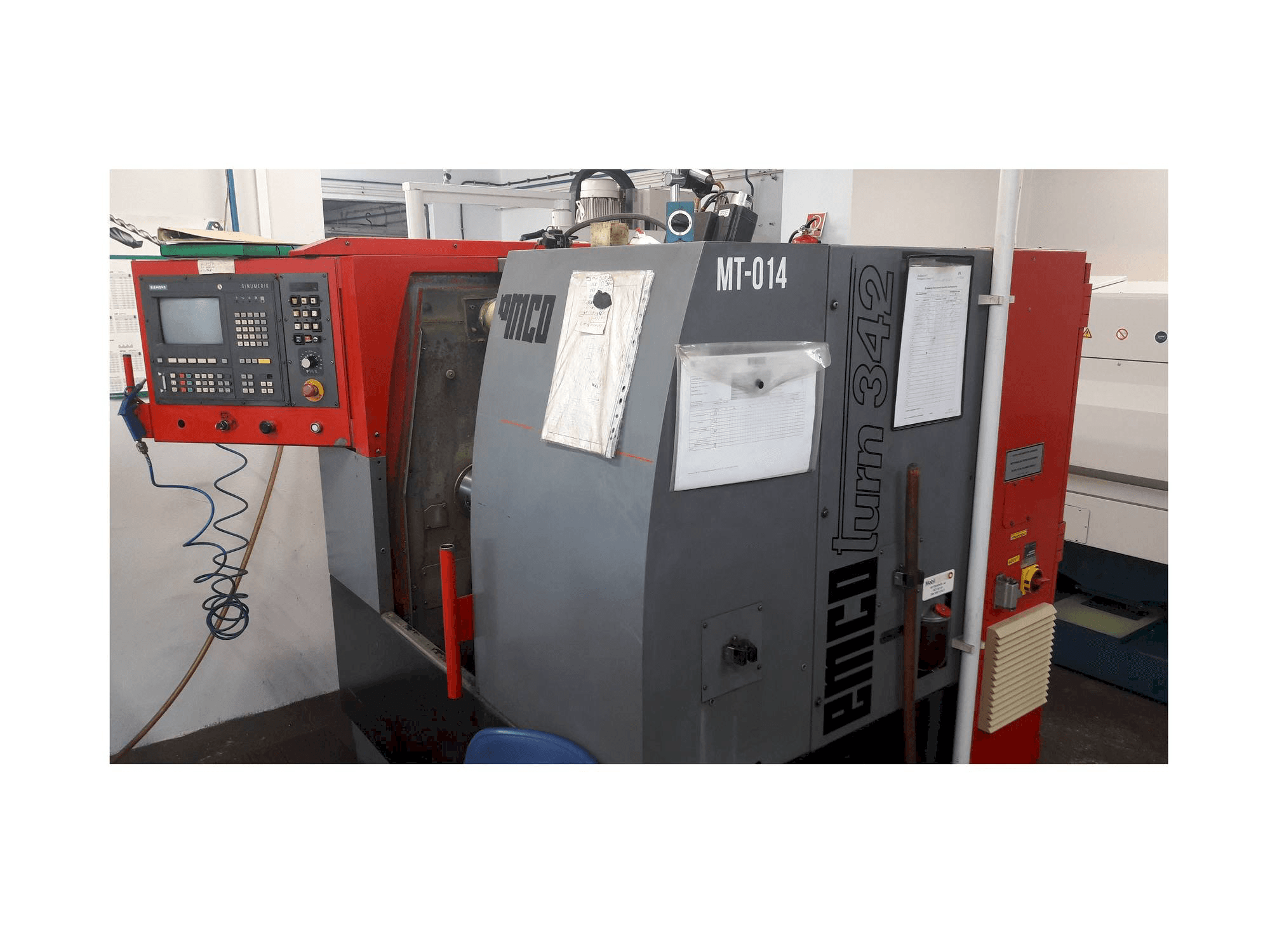 EMCO EMCOTURN 342-maskinen framifrån