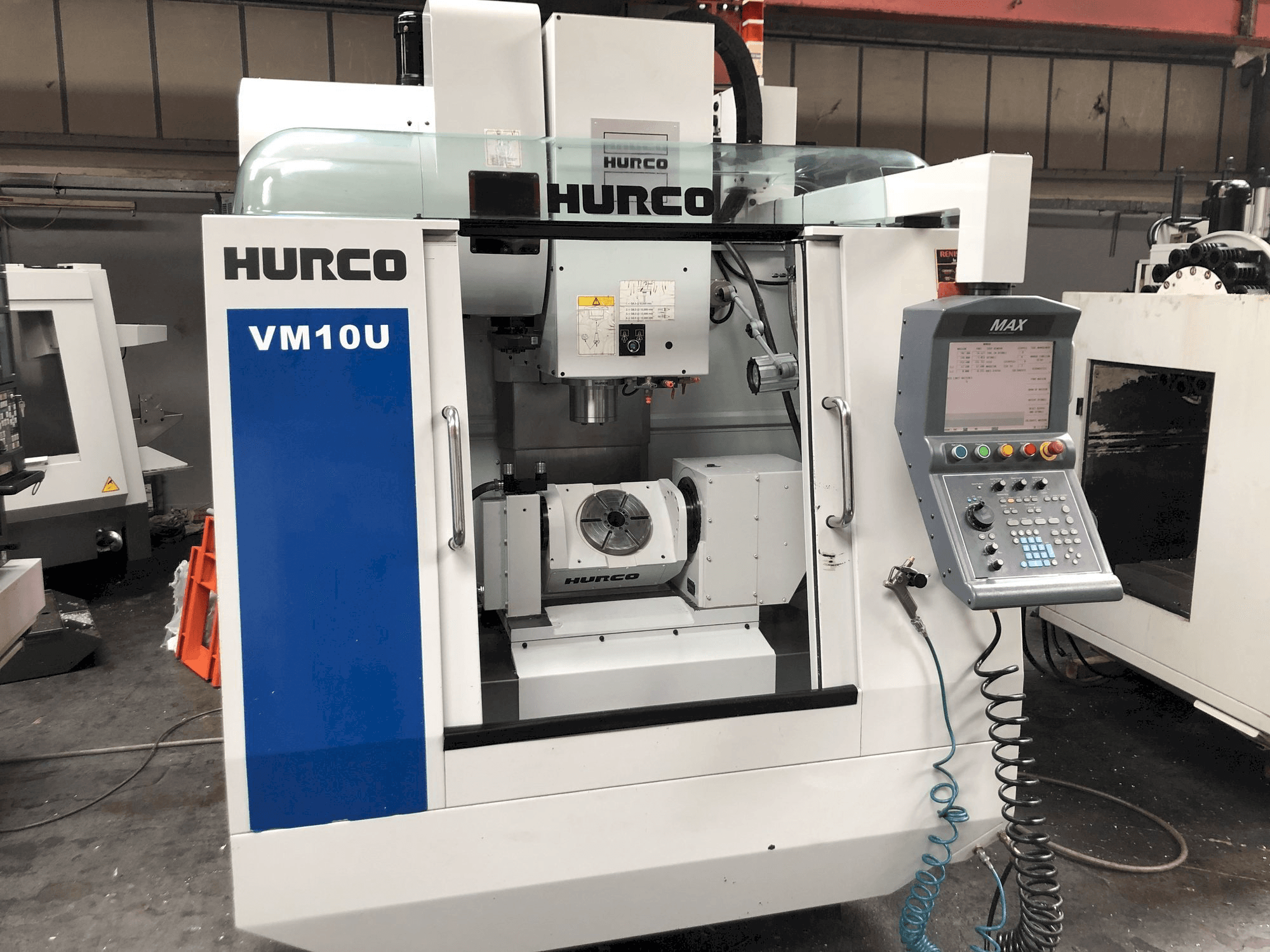 Hurco VM10U-maskinen framifrån