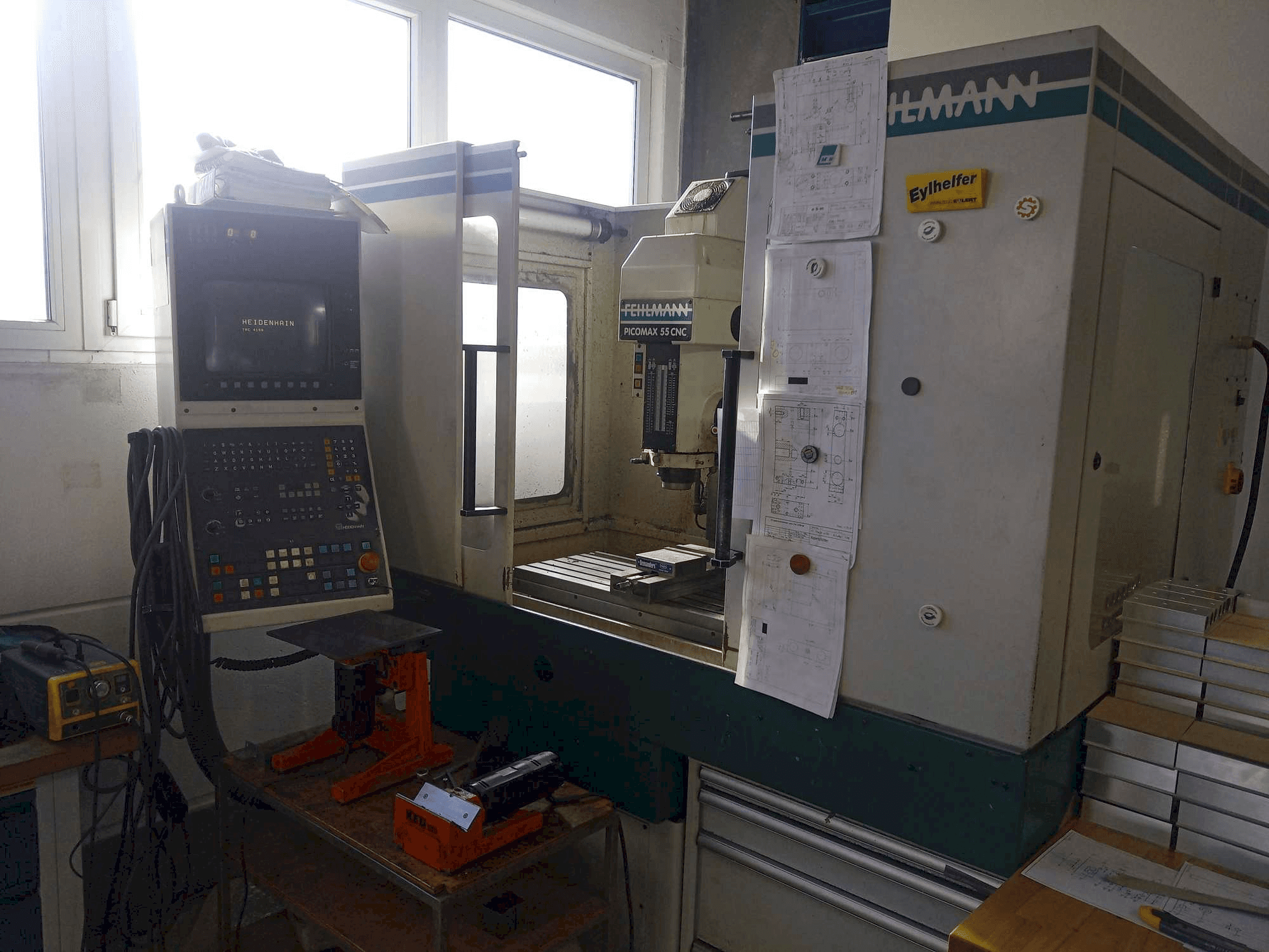 FEHLMANN Picomax 55 CNC-maskinen framifrån