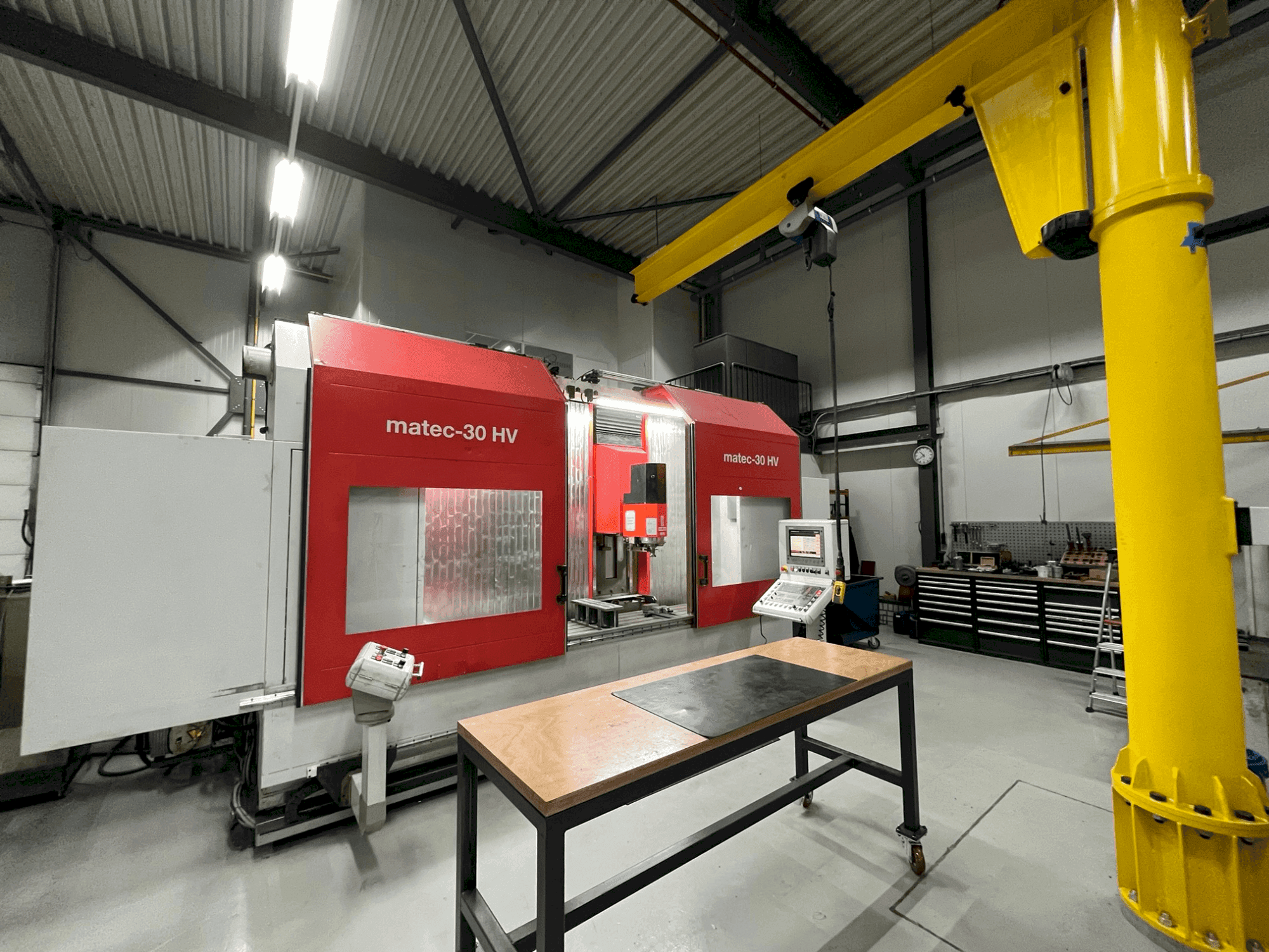 Matec 30-HV-maskinen framifrån