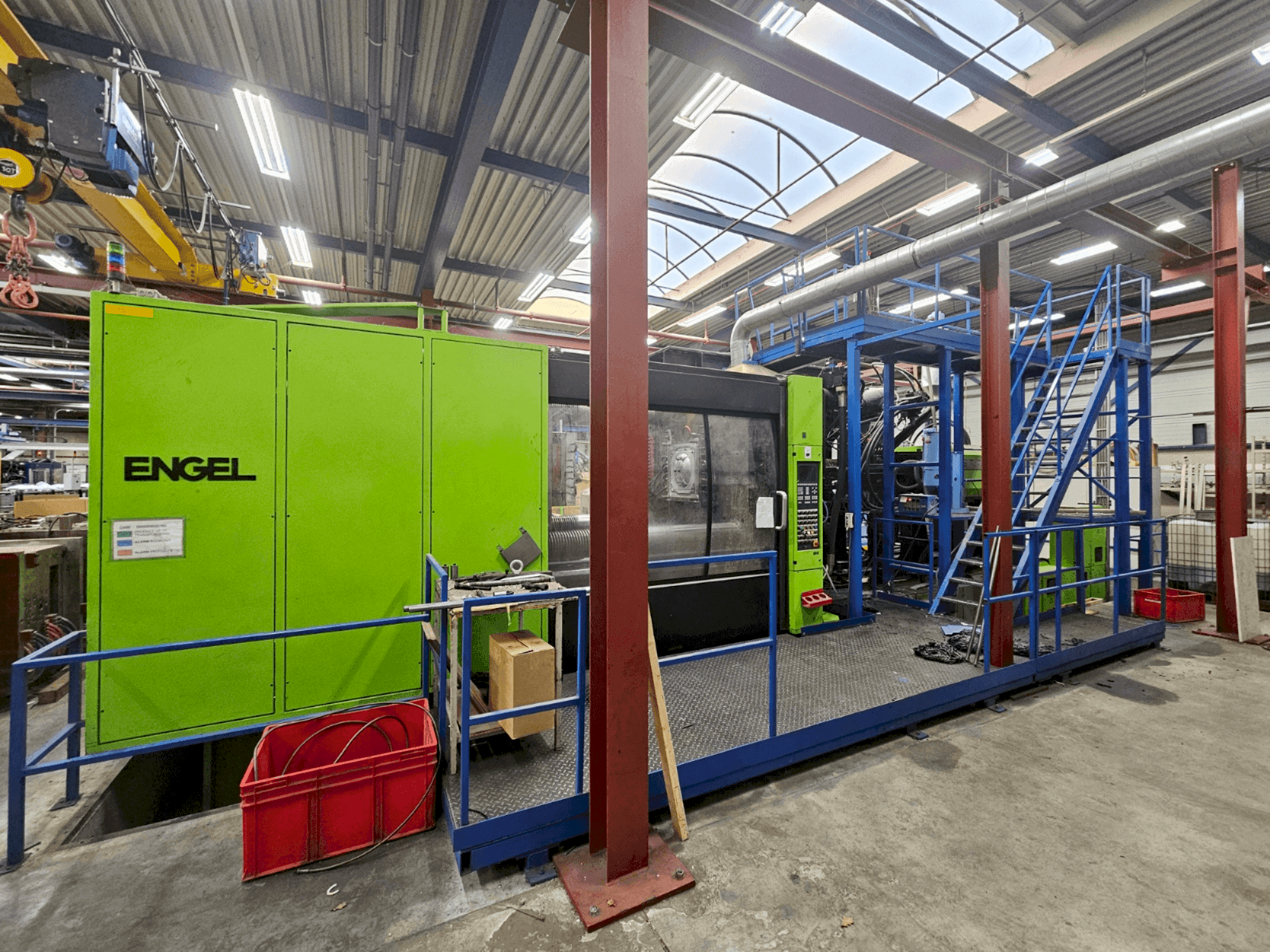 Engel 16050/2550-1500T Duo 2 F-maskinen framifrån