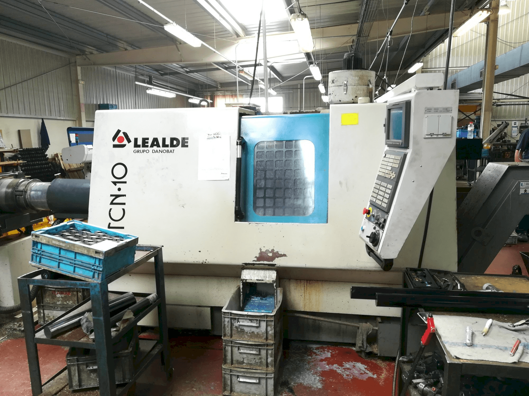 Lealde TCN 10-maskinen framifrån