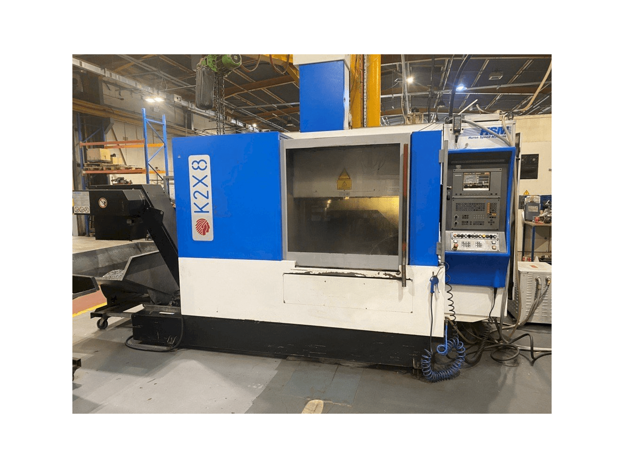 Huron K2X8-maskinen framifrån