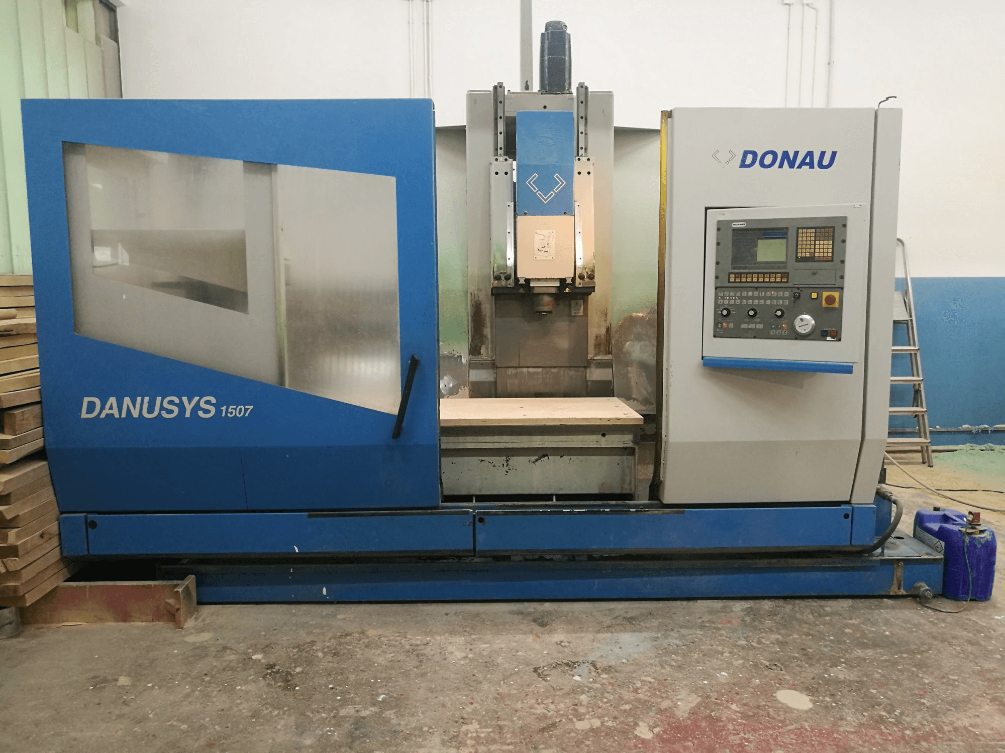 DONAU-maskinen framifrånDANUSYS 1507