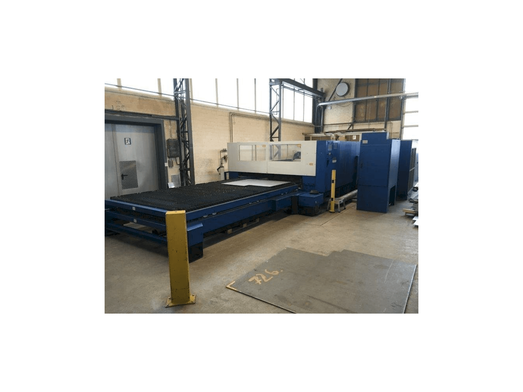 Trumpf TLF 4000 Turbo-maskinen framifrån