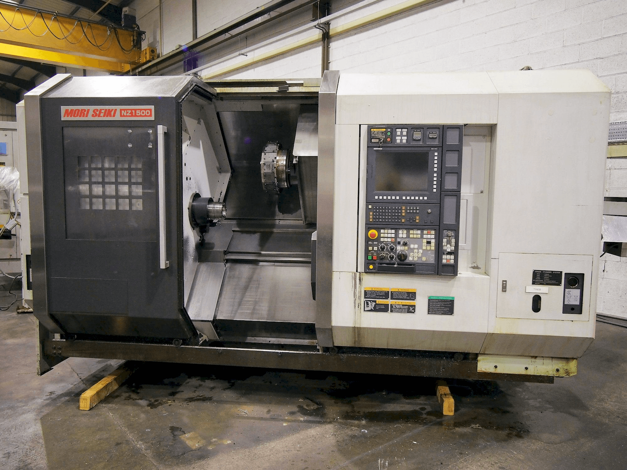 MORI SEIKI NZ 1500 T2Y-maskinen framifrån