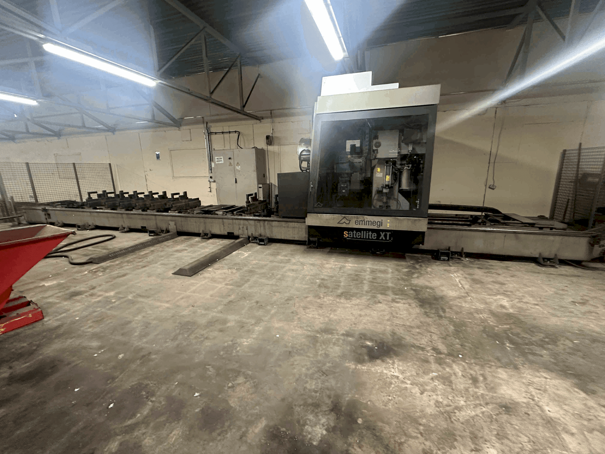 Emmegi Satellite XT10500-maskinen framifrån