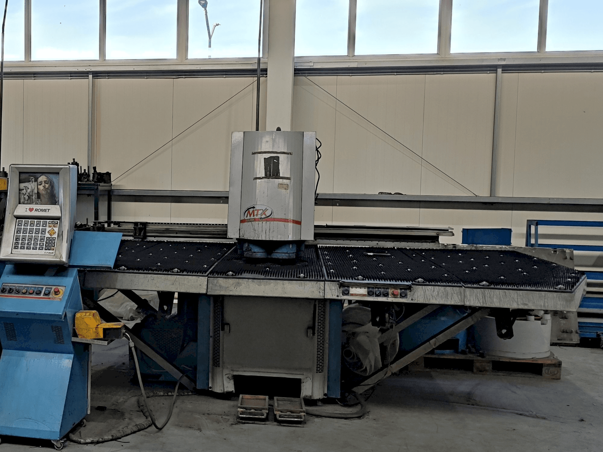 Euromac MTX INDEX-maskinen framifrån