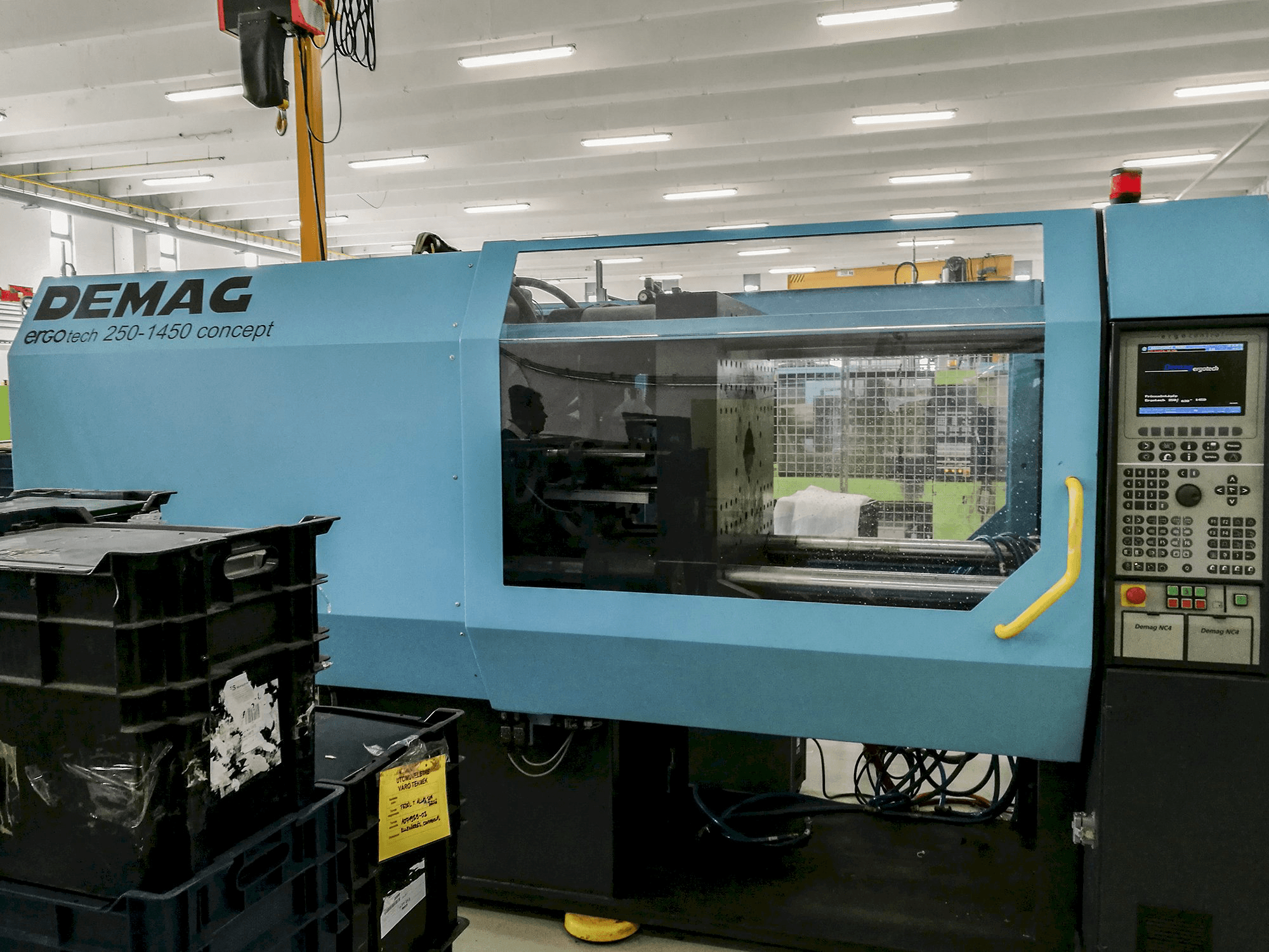 DEMAG-maskinen framifrånErgotech concept 2500-1450