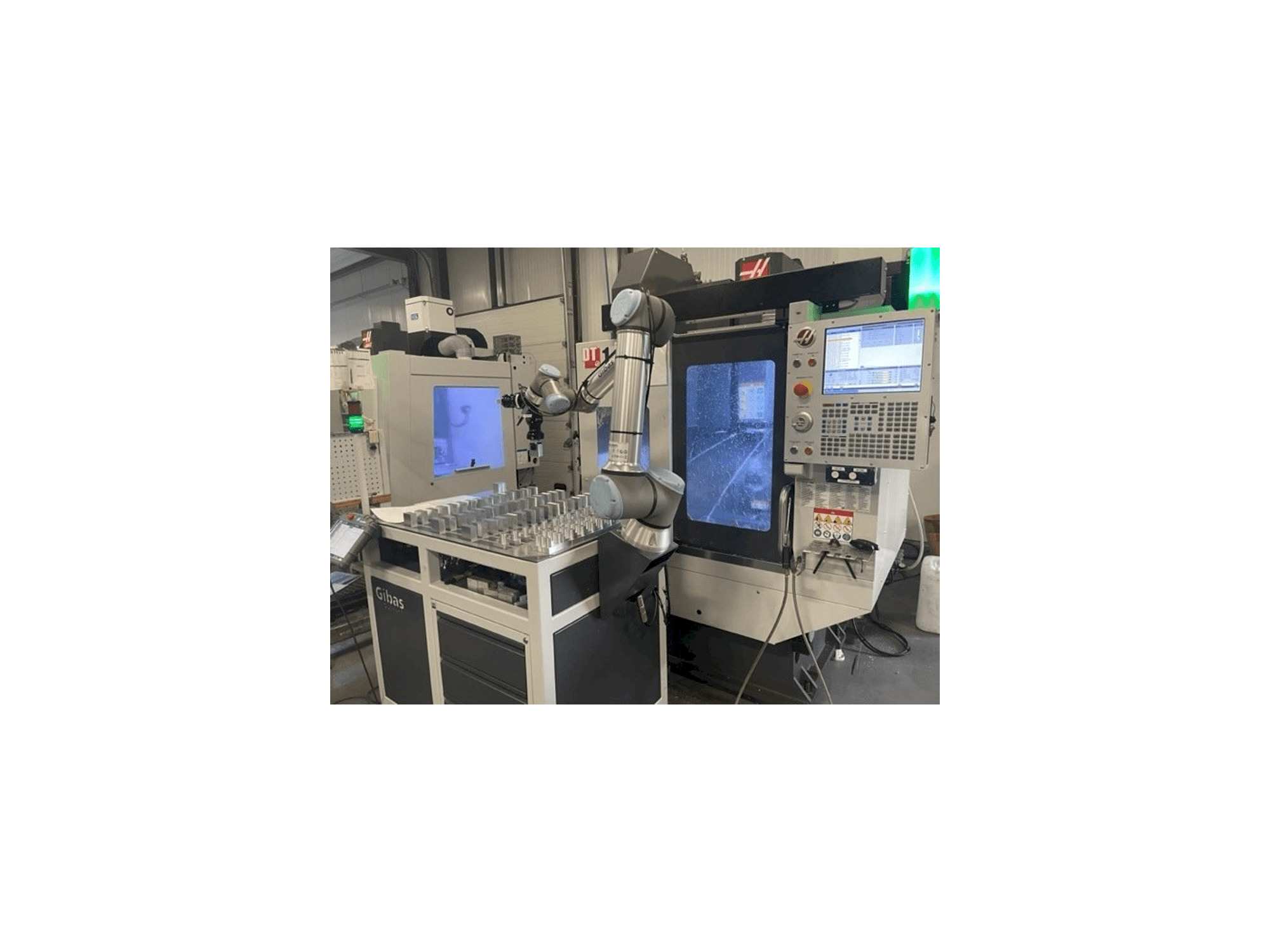 HAAS DT-1-maskinen framifrån