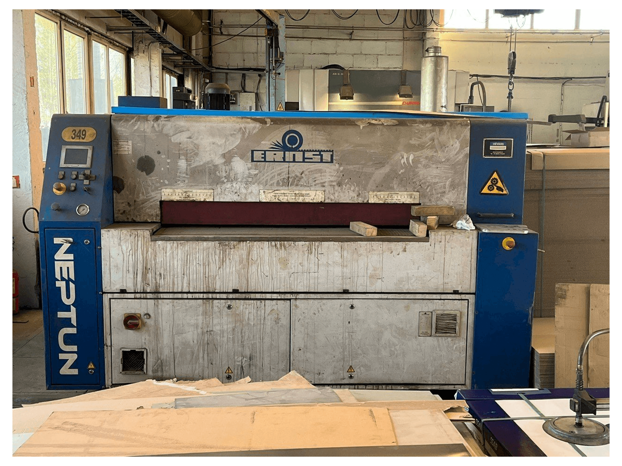 ERNST Neptun E/B-maskinen framifrån