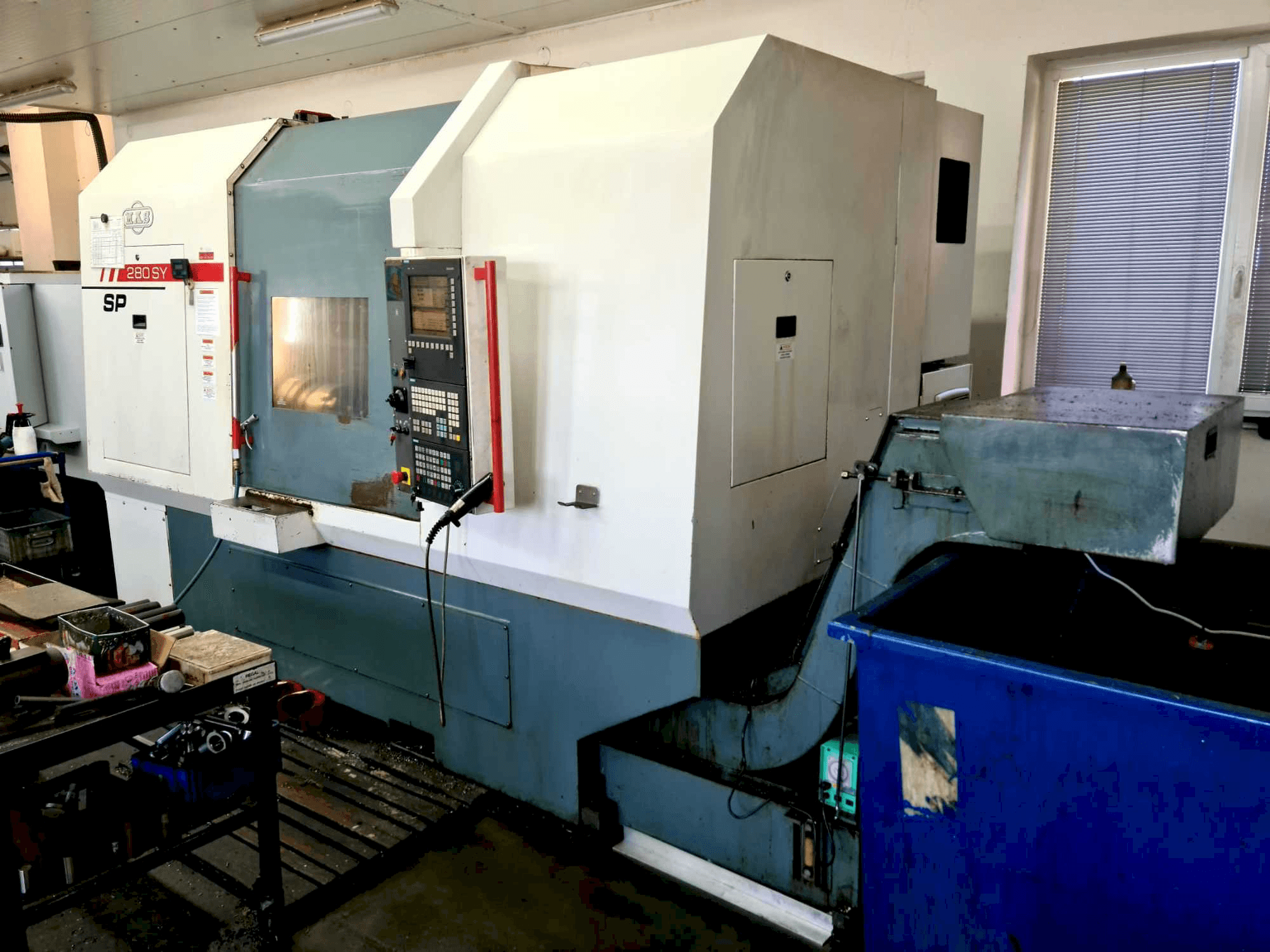 KOVOSVIT MAS SP 280 SY-maskinen framifrån