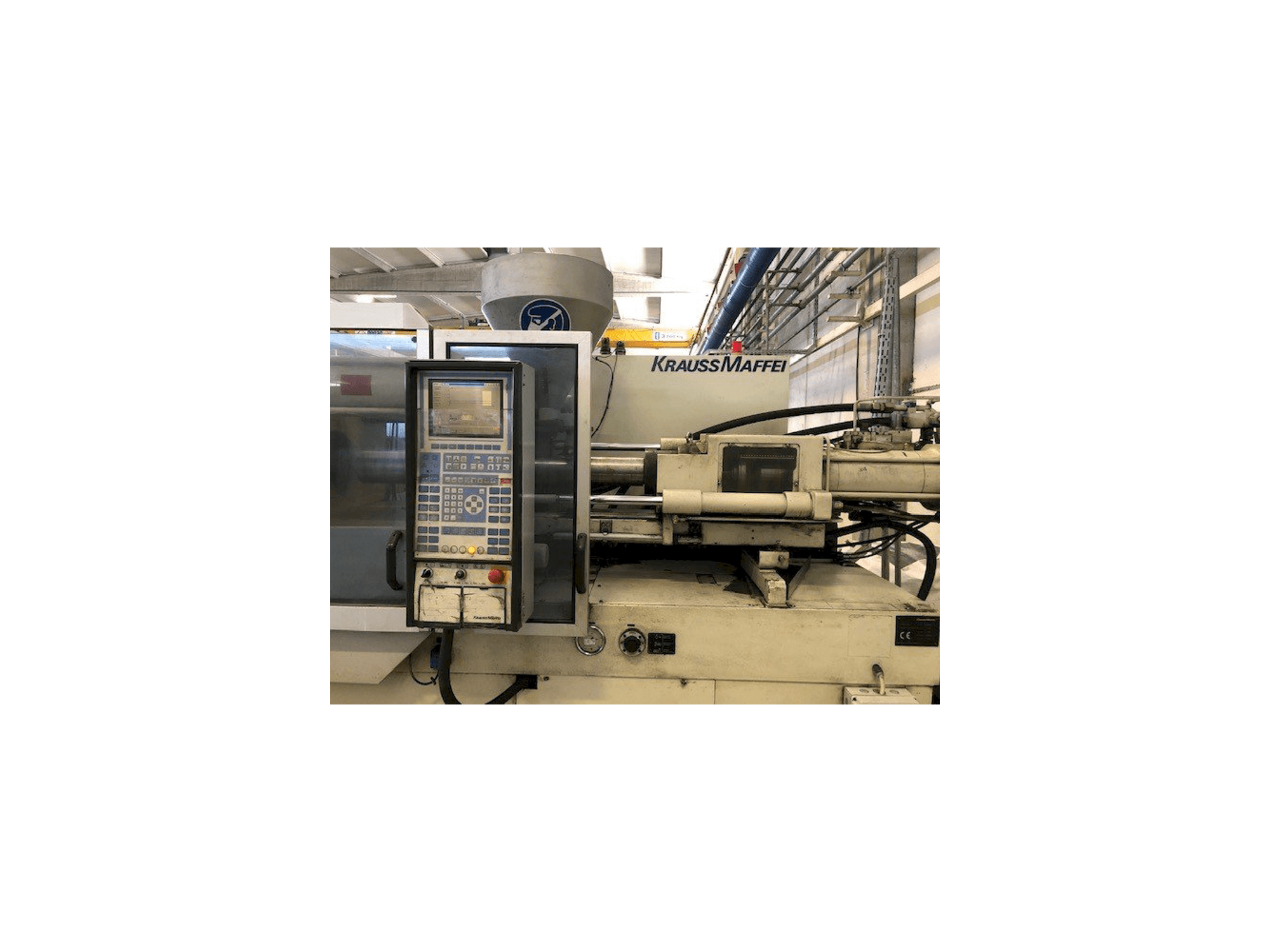 Krauss Maffei 150-700 C2-maskinen framifrån