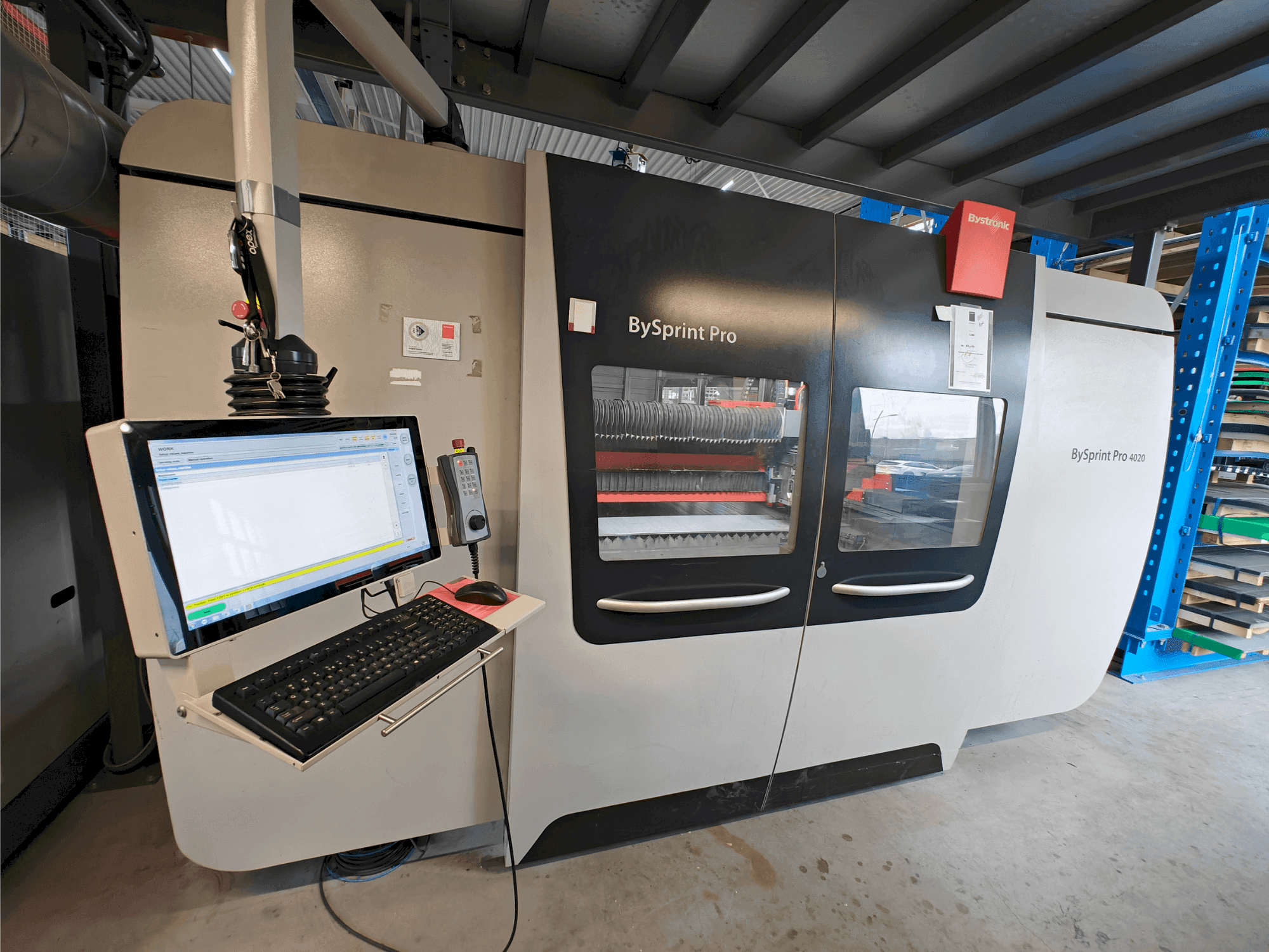 Bystronic Bysprint Pro 4020-maskinen framifrån