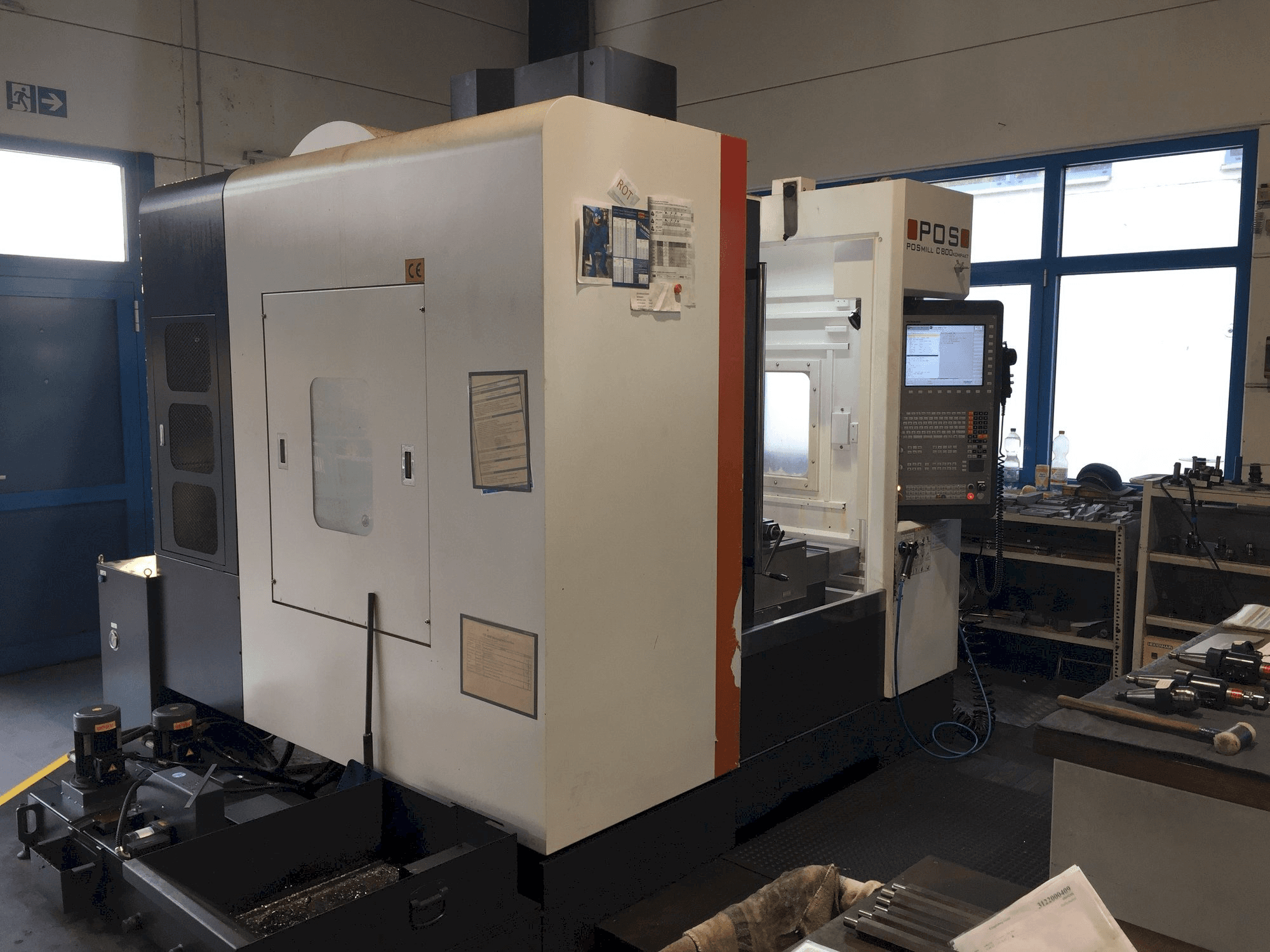 POSmill C 800 Kompakt-maskinen framifrån