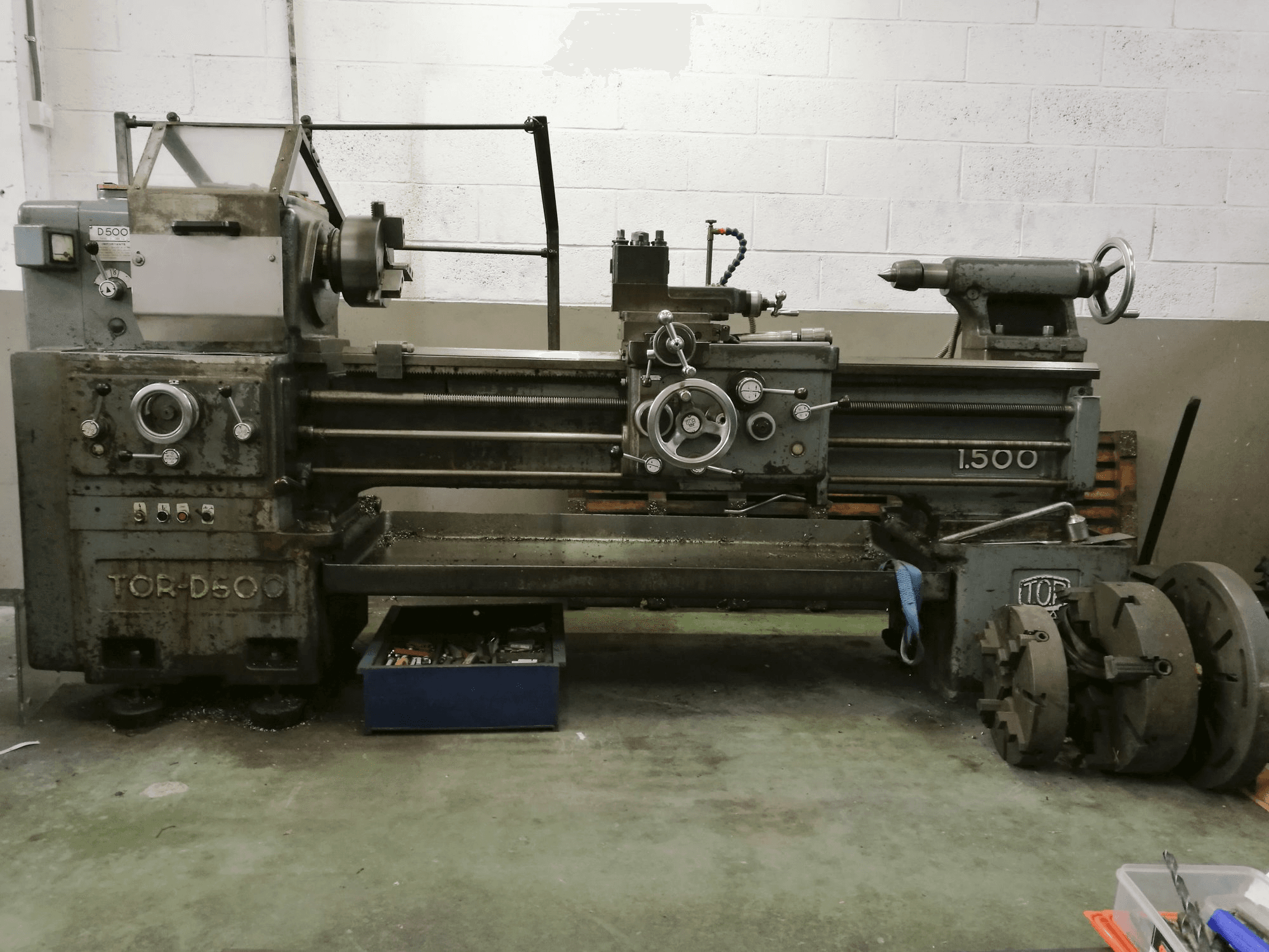 TOR-maskinen framifrånD-500