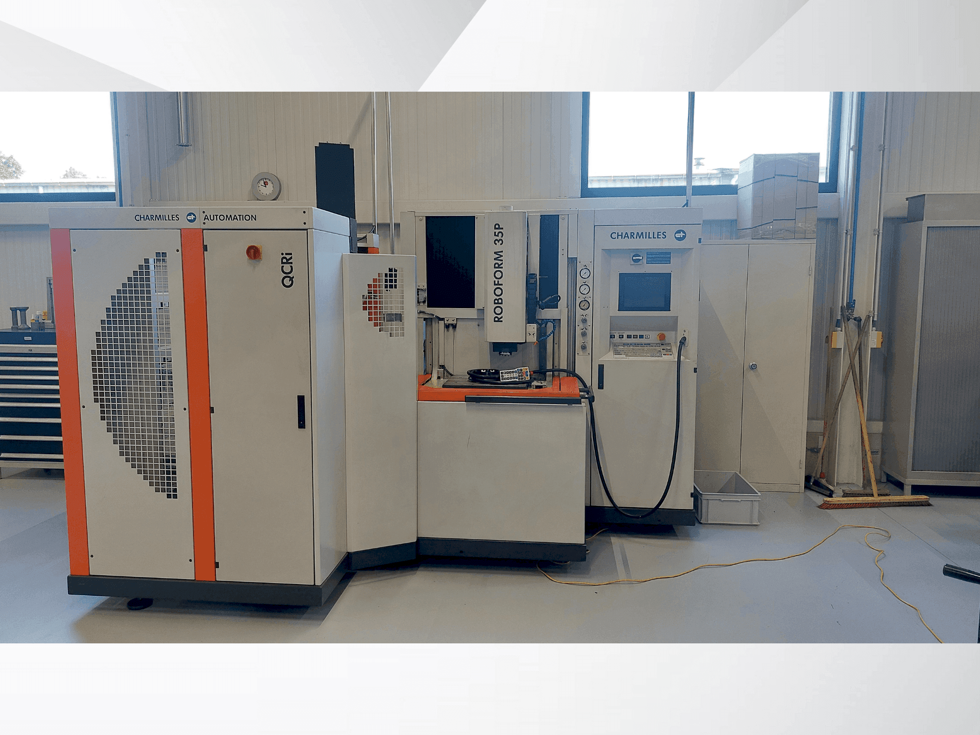 CHARMILLES ROBOFORM 35P-maskinen framifrån