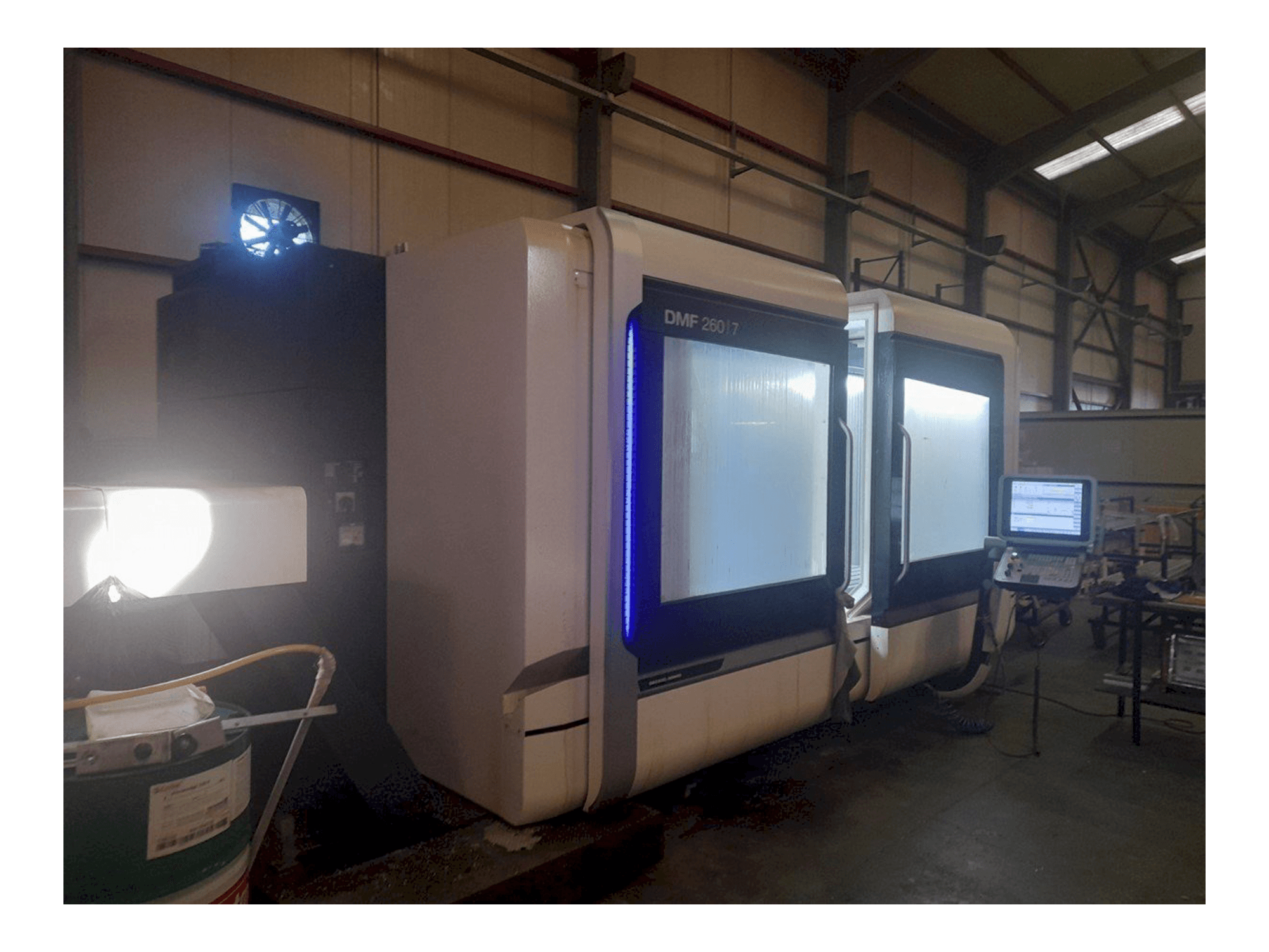 DMG MORI DMF 260-7-maskinen framifrån