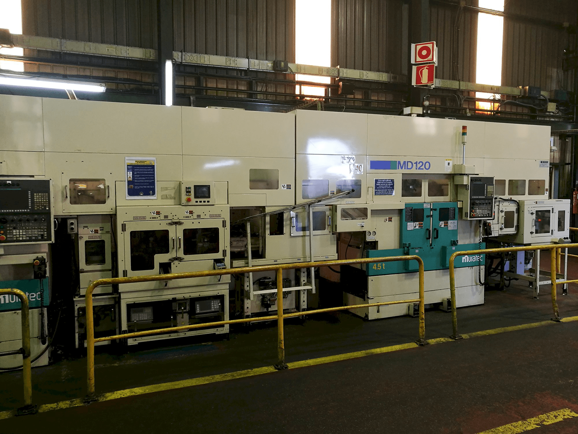 MURATA-maskinen framifrånMuratec MD 120