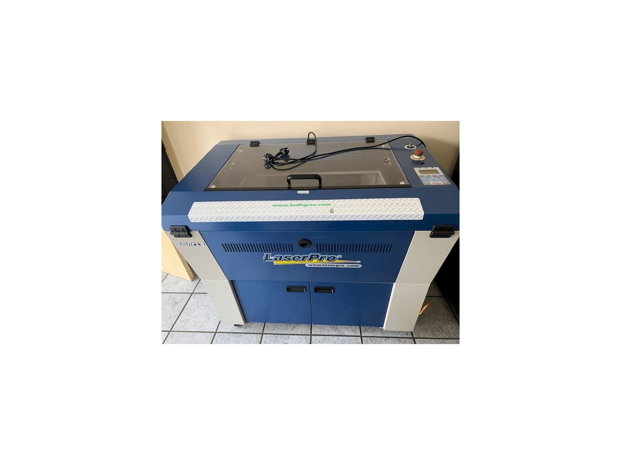 BUTH Spirit LS-maskinen framifrån