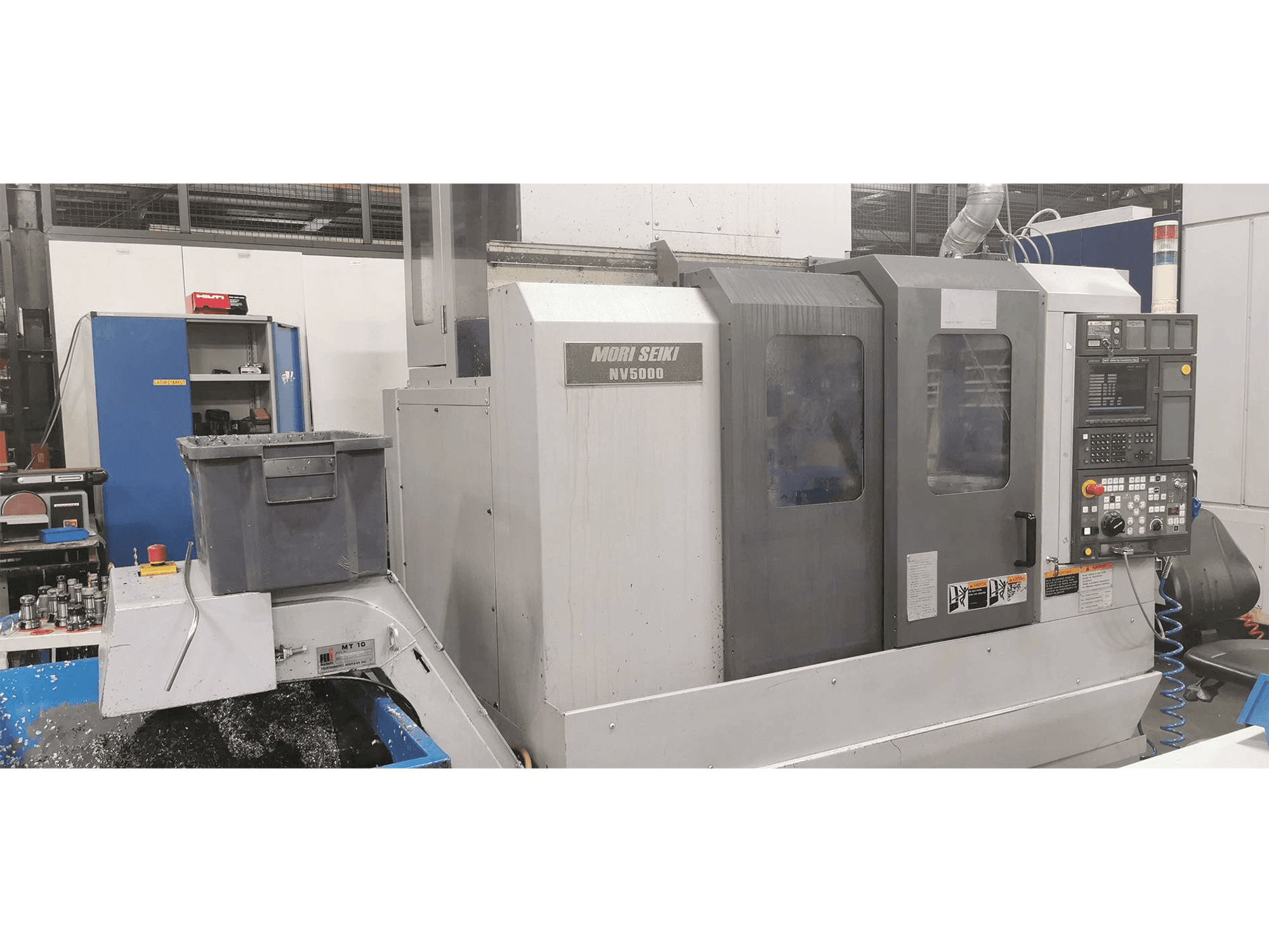 MORI SEIKI NV 5000-maskinen framifrån