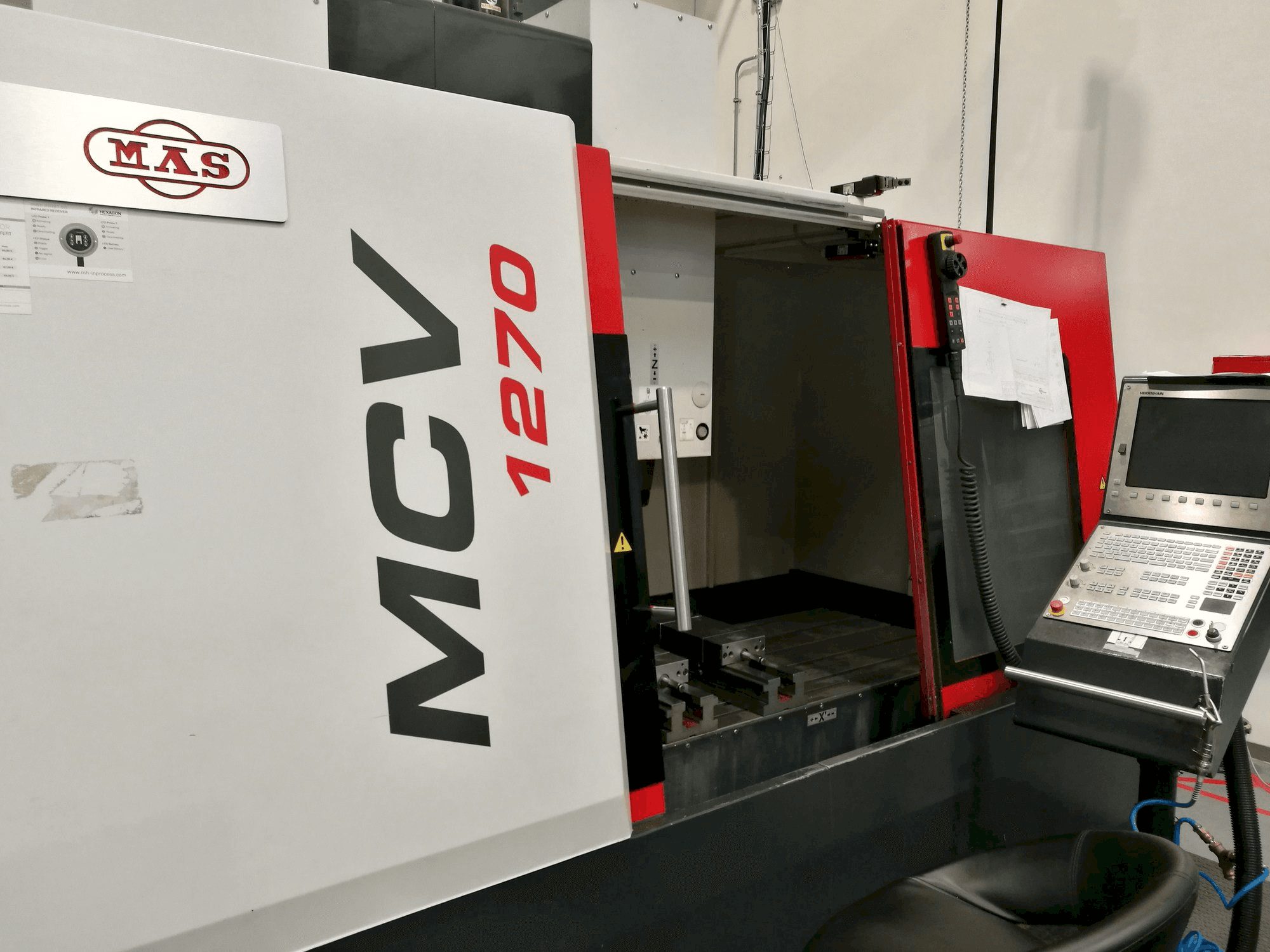 KOVOSVIT MAS MCV 1270-maskinen framifrån