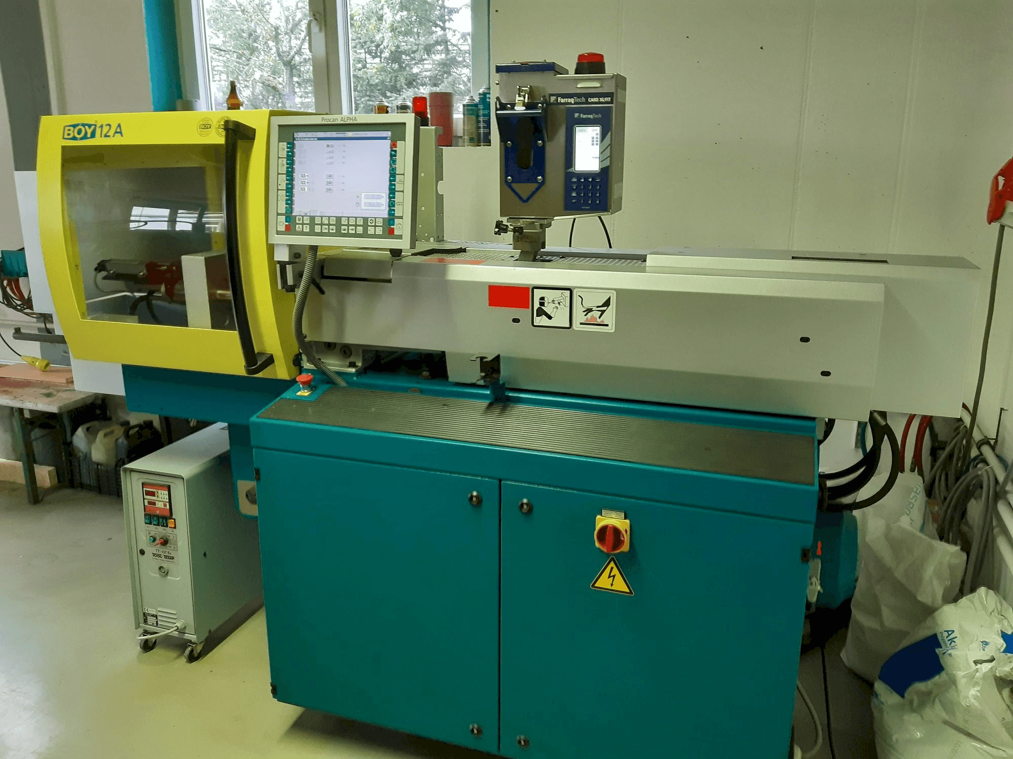 BOY 12A-maskinen framifrån