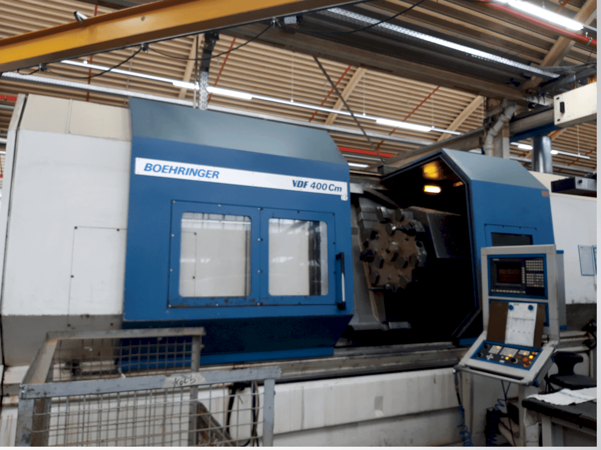 BOEHRINGER VDF 400 CM-maskinen framifrån