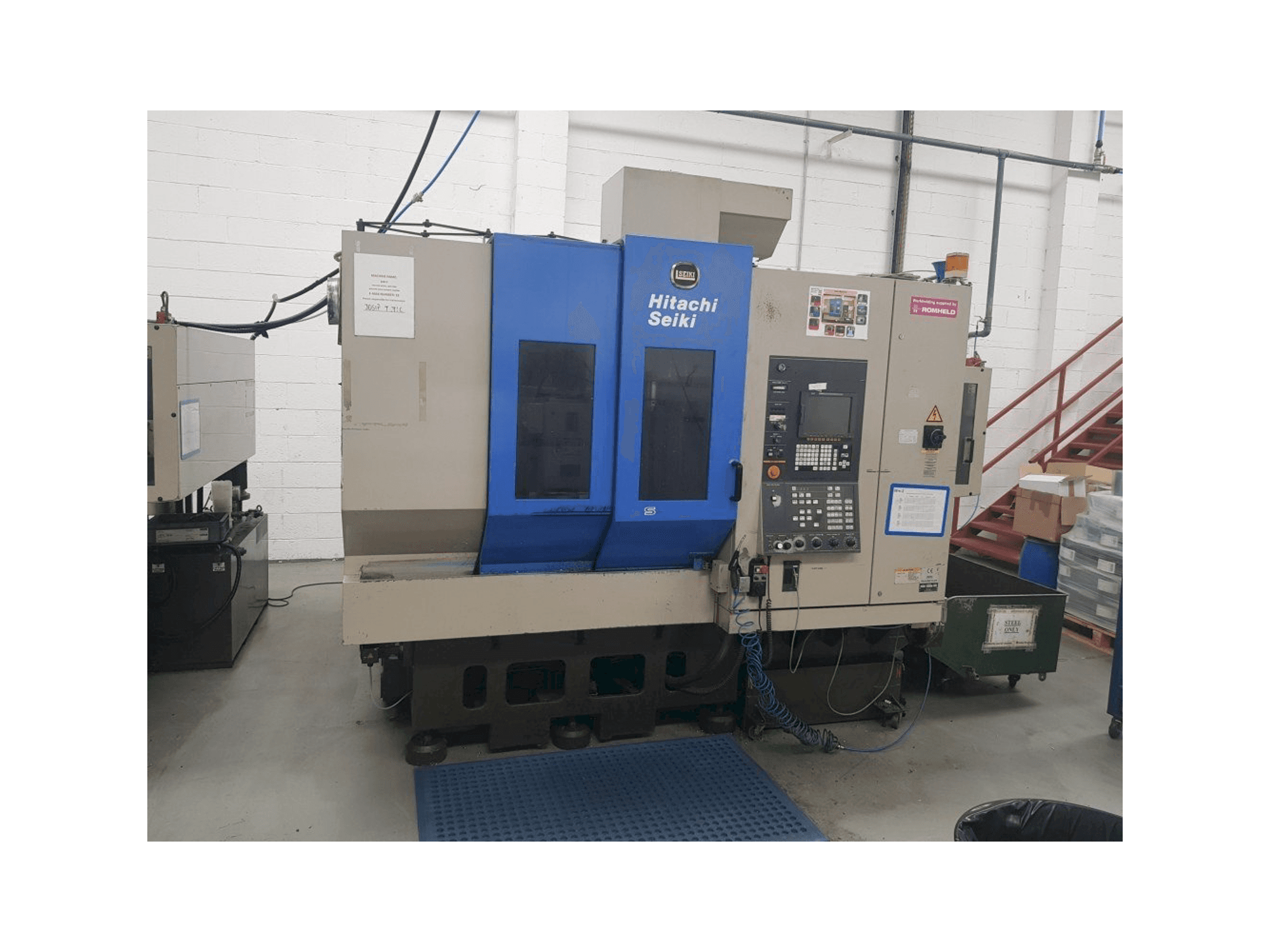 HITACHI SEIKI VS50-maskinen framifrån