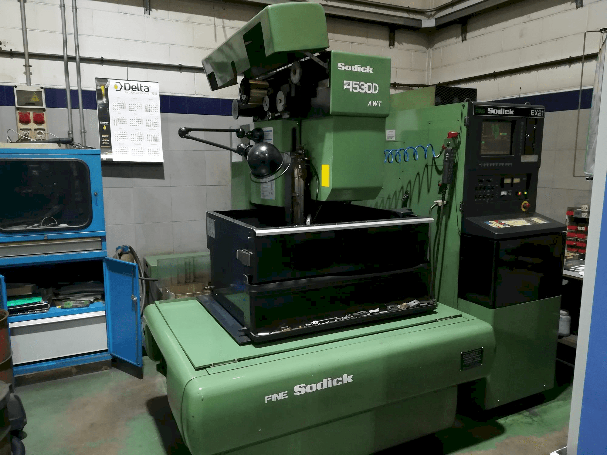 Sodick A-530D-maskinen framifrån