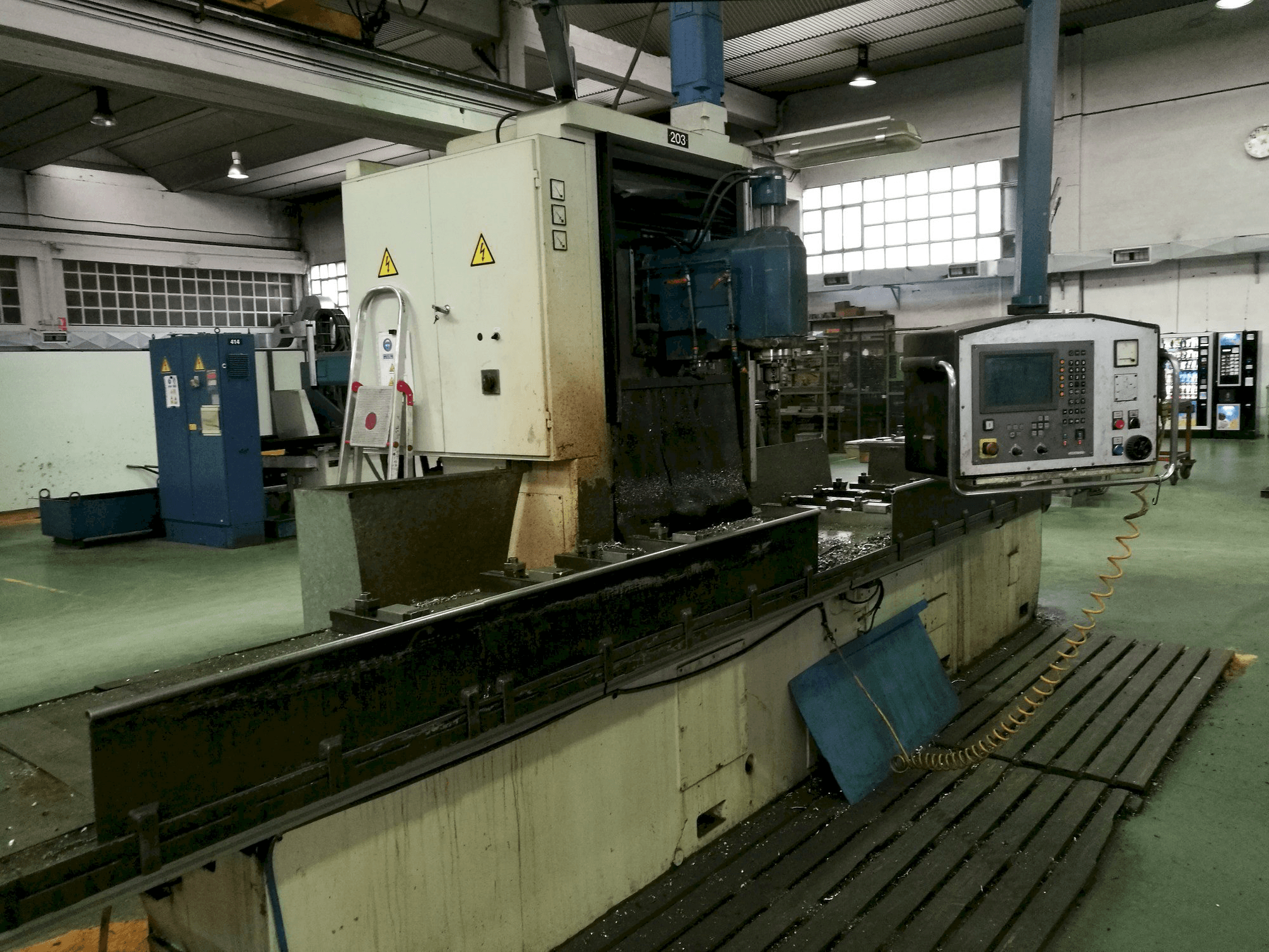 Correa A-20/44-maskinen sedd från vänster sida