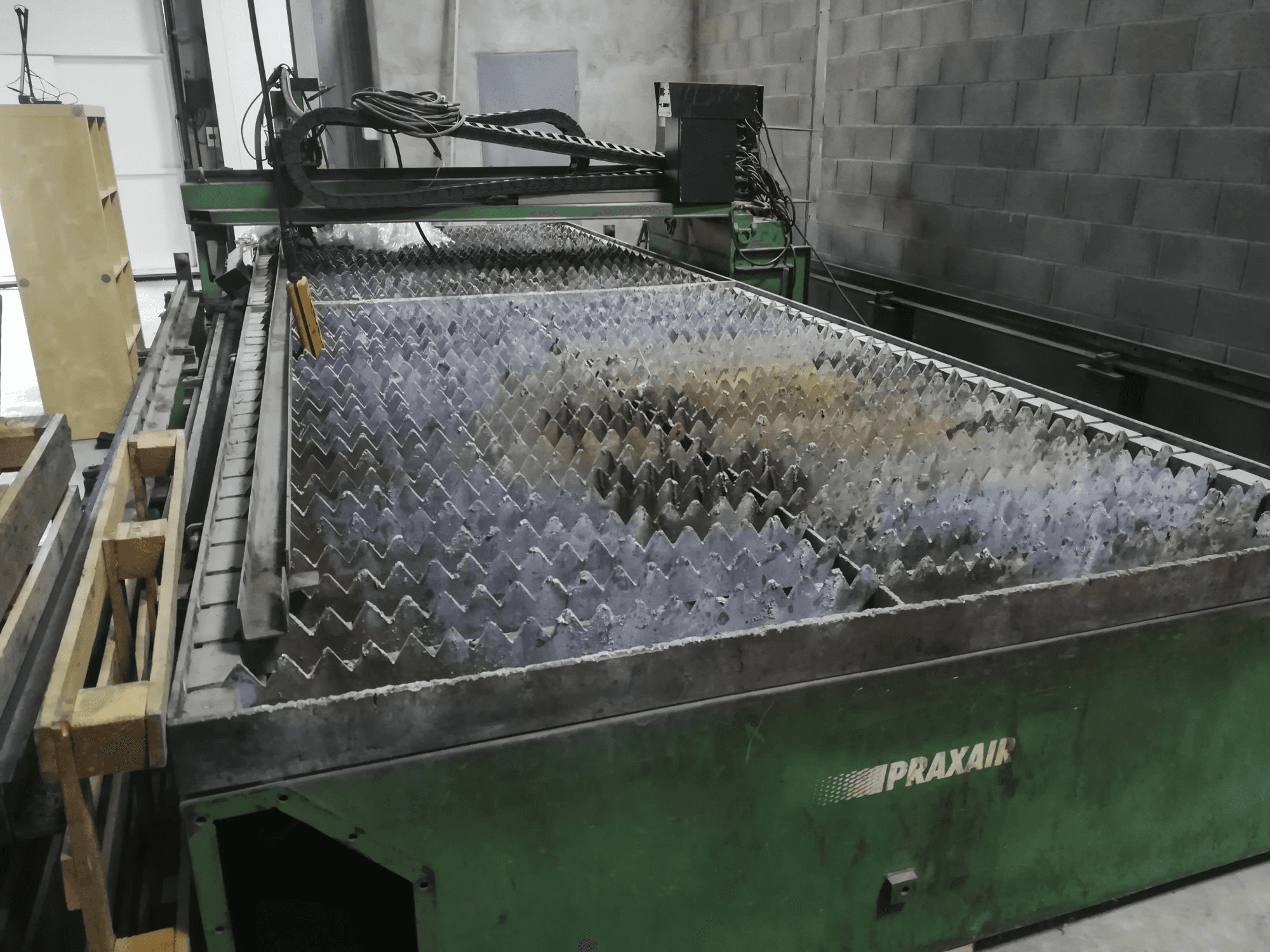 Praxair-maskinen framifrånP 2500S