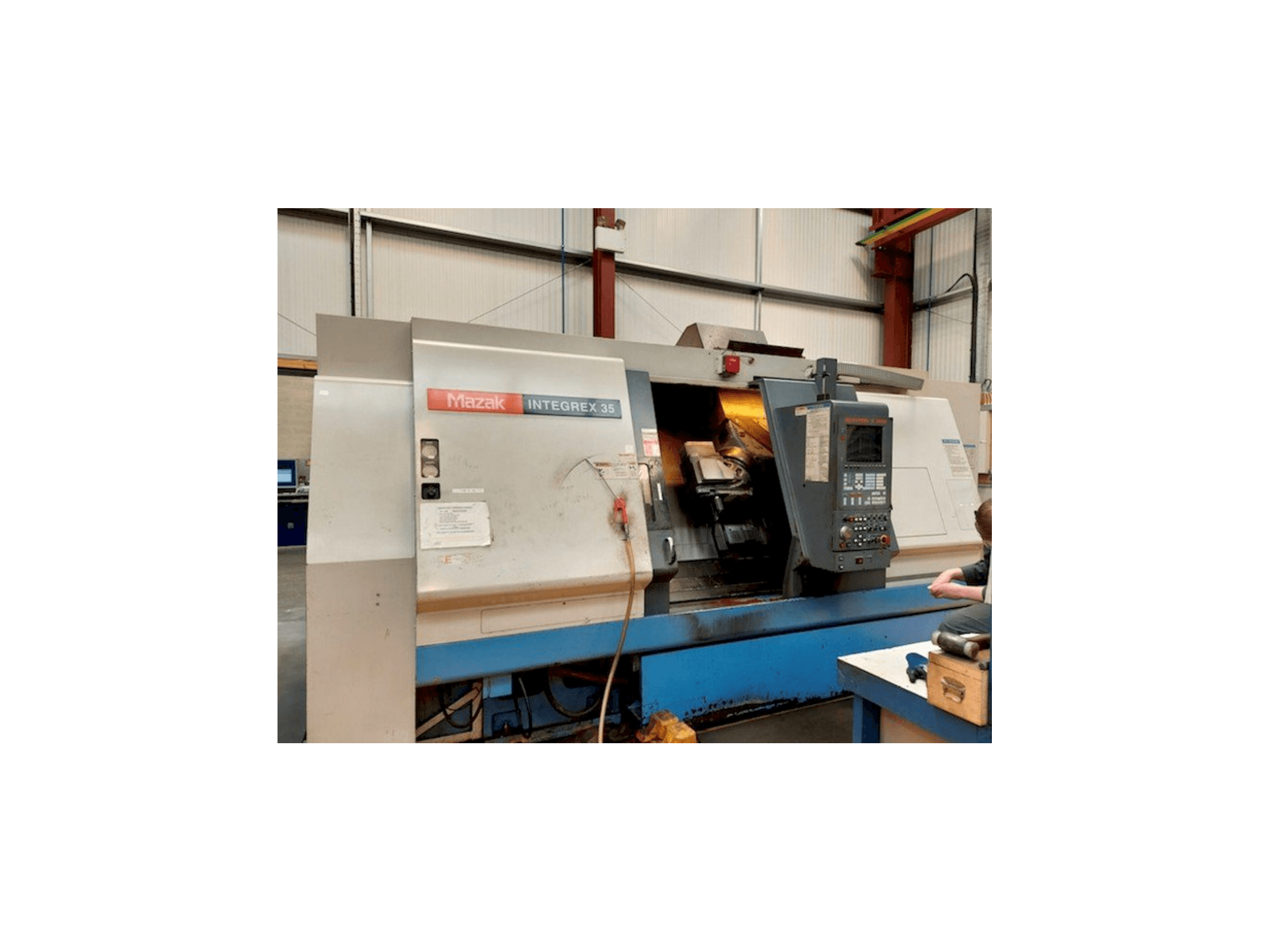 Mazak INTEGREX 35Y-maskinen framifrån