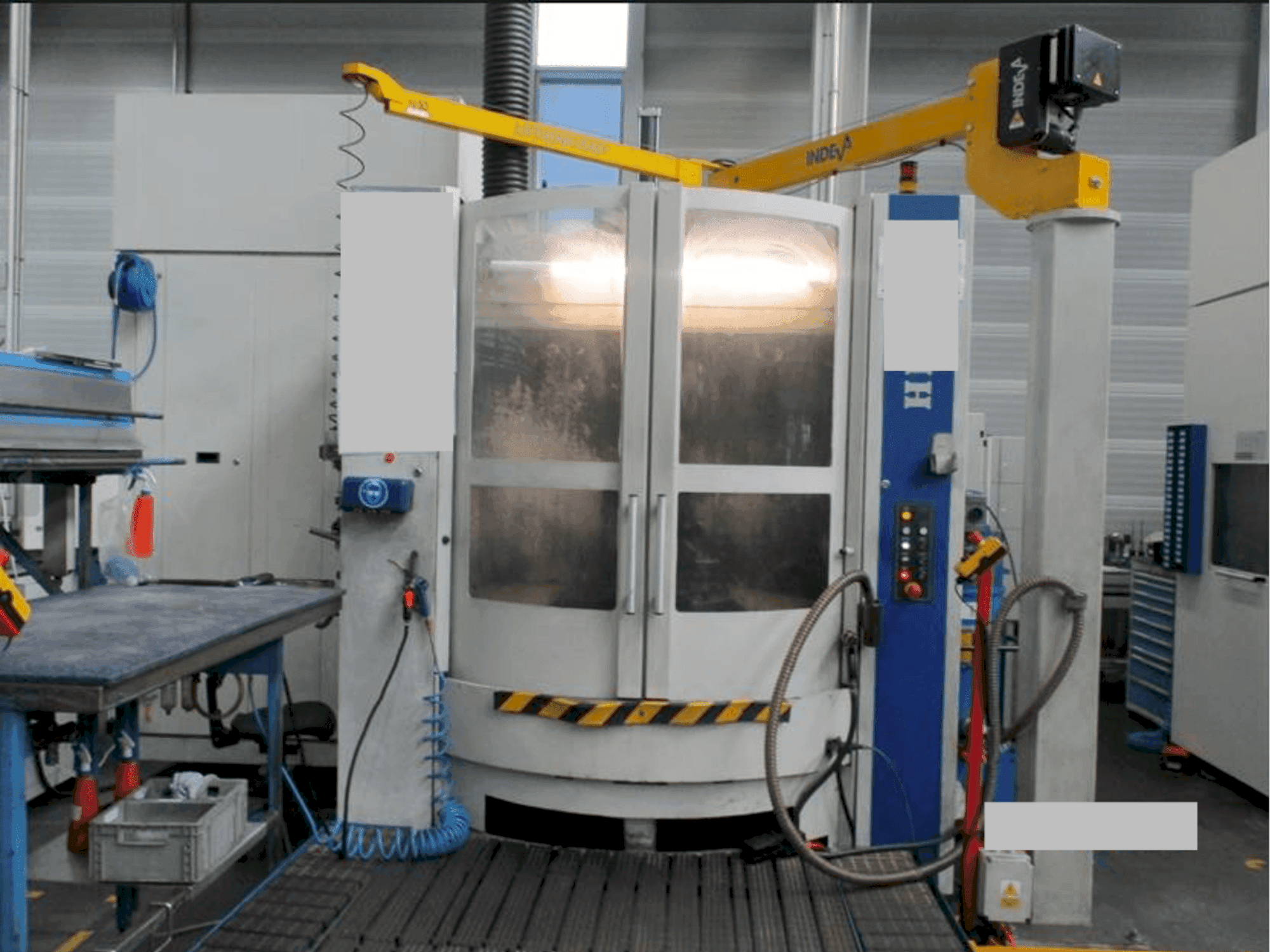 HELLER MCH 250-maskinen framifrån