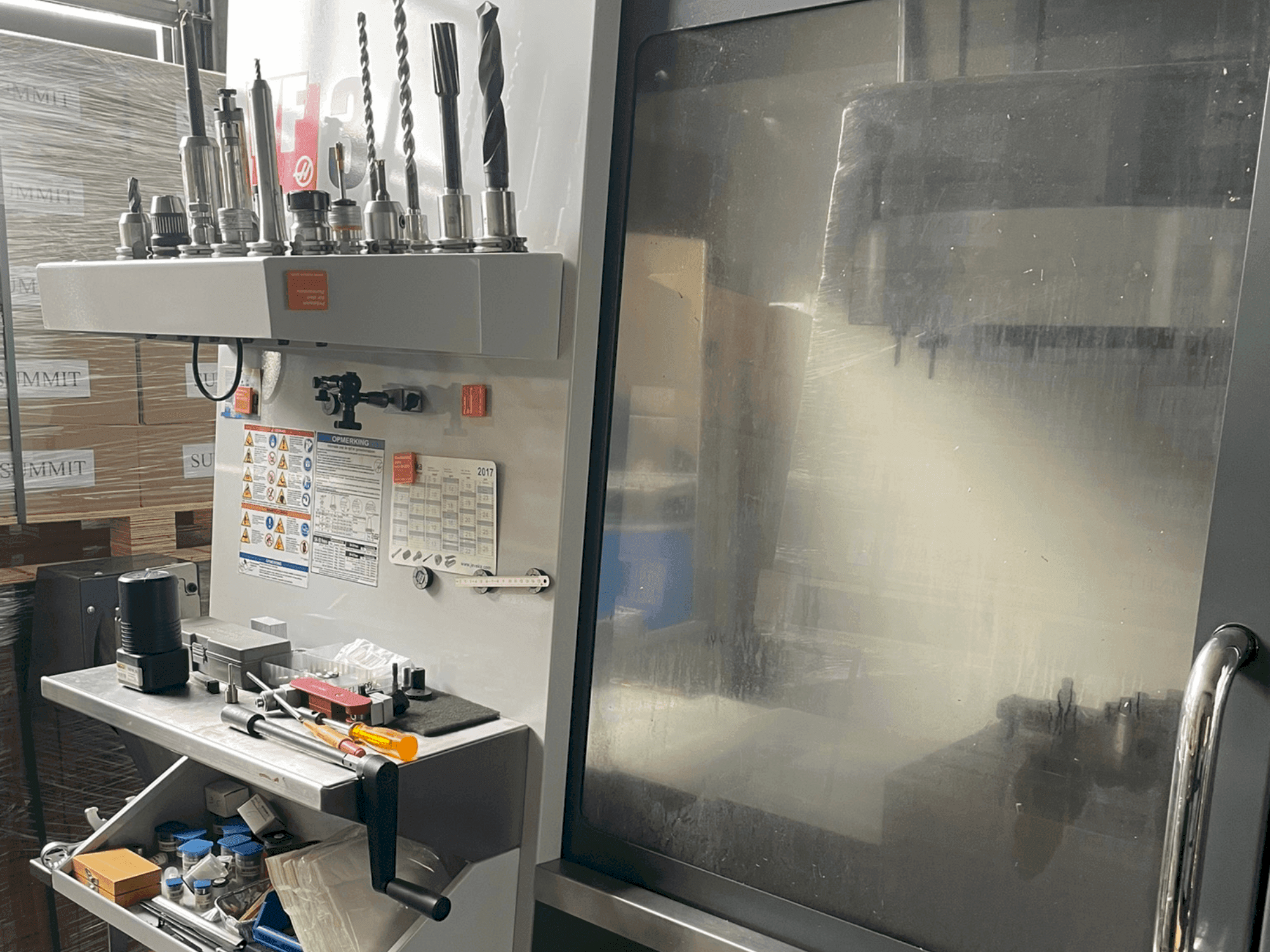 HAAS VF-3-maskinen framifrån