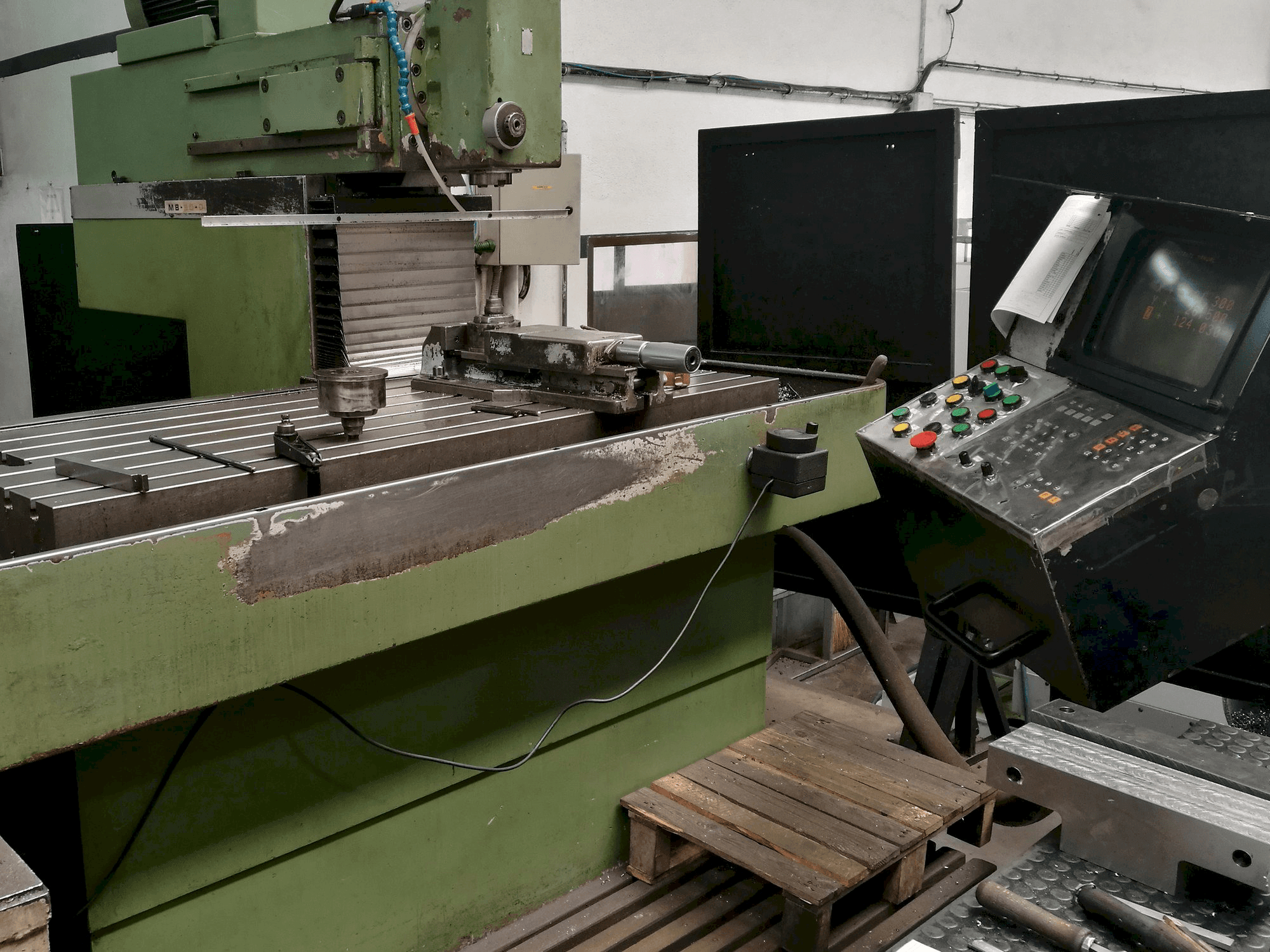 Metba MB50-D-maskinen framifrån