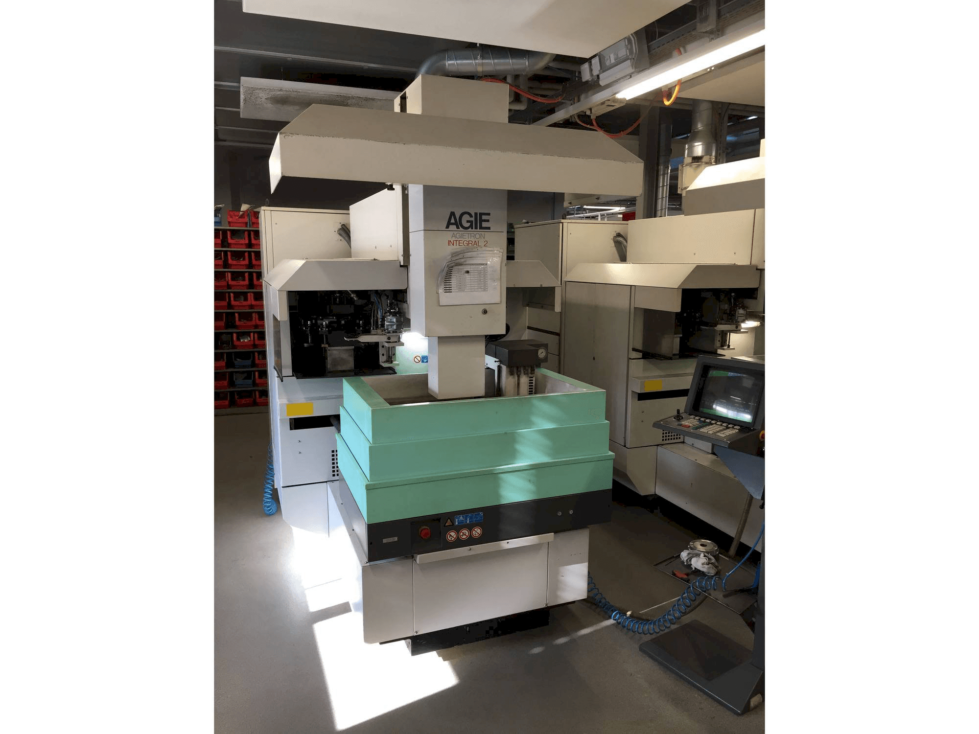 AGIE INTEGRAL 2-maskinen framifrån