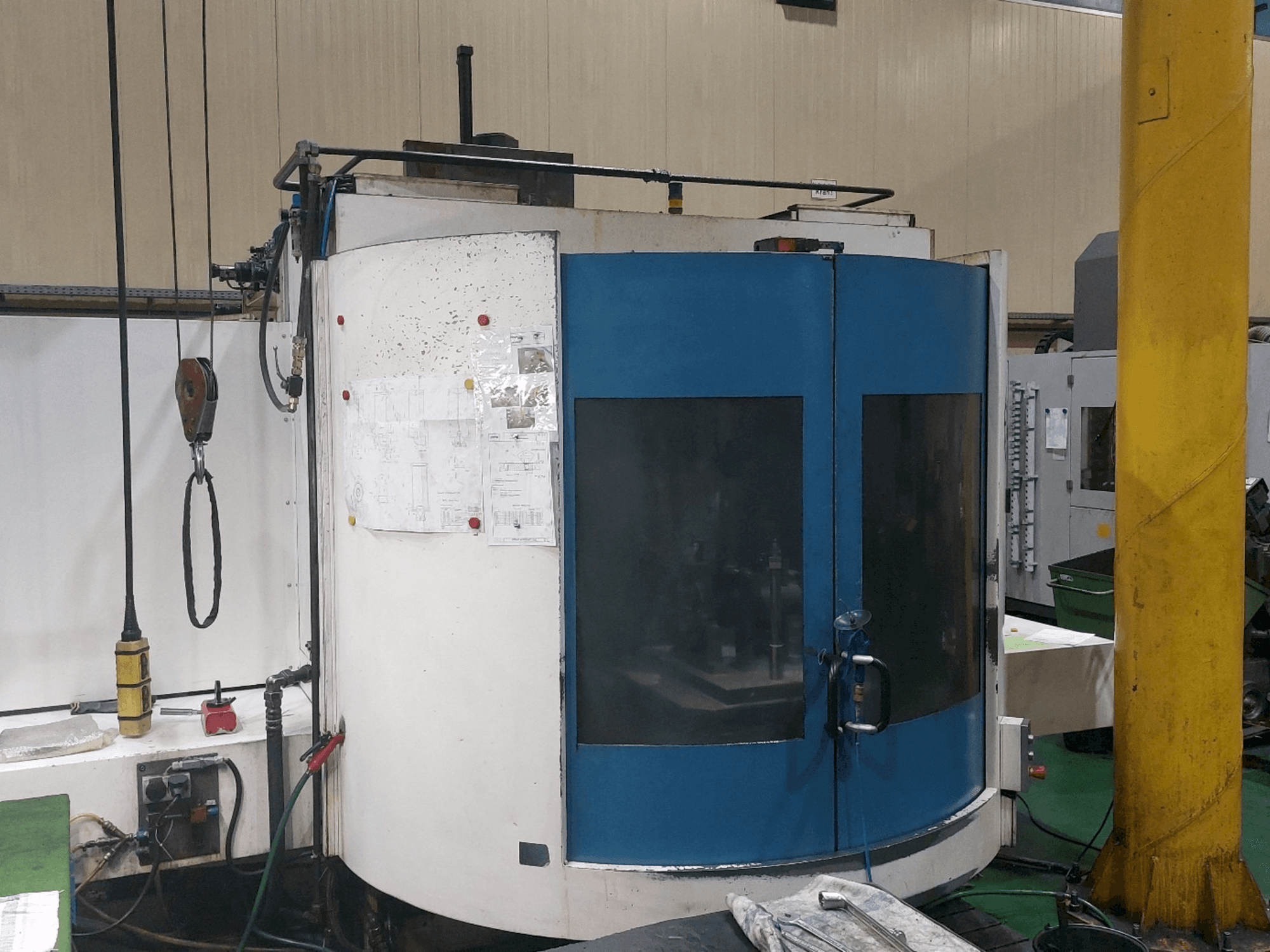 Heckert CWK630-maskinen framifrån