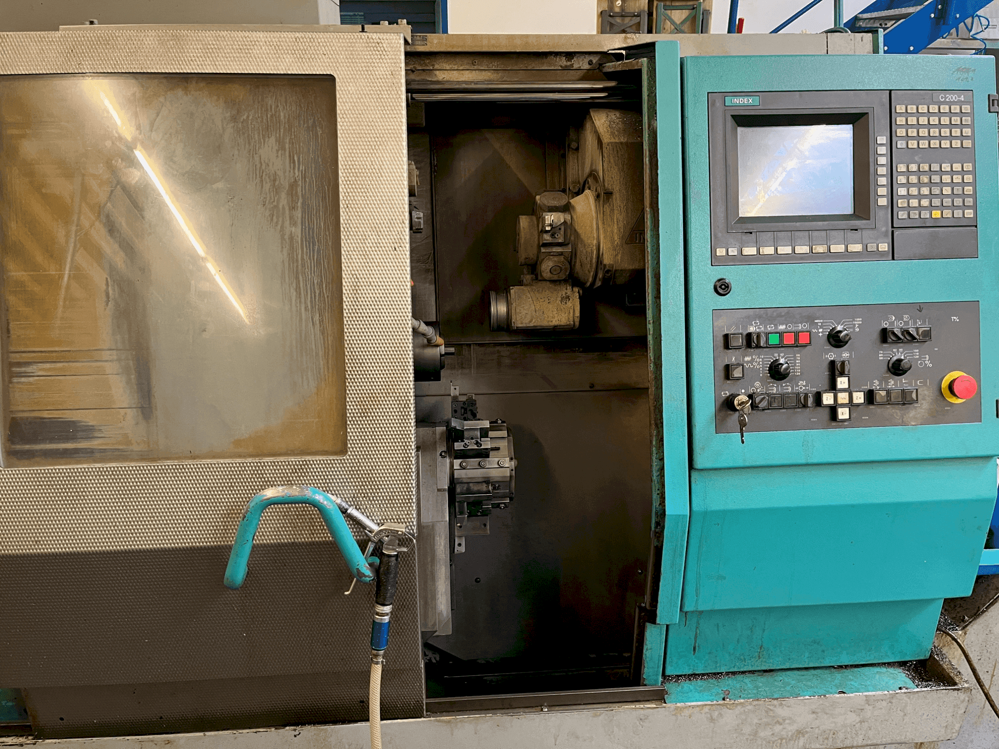 Index ABC 42-maskinen framifrån