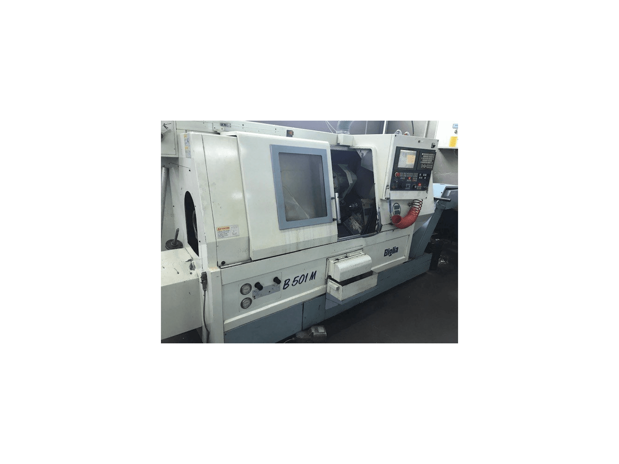 Biglia B501-maskinen framifrån