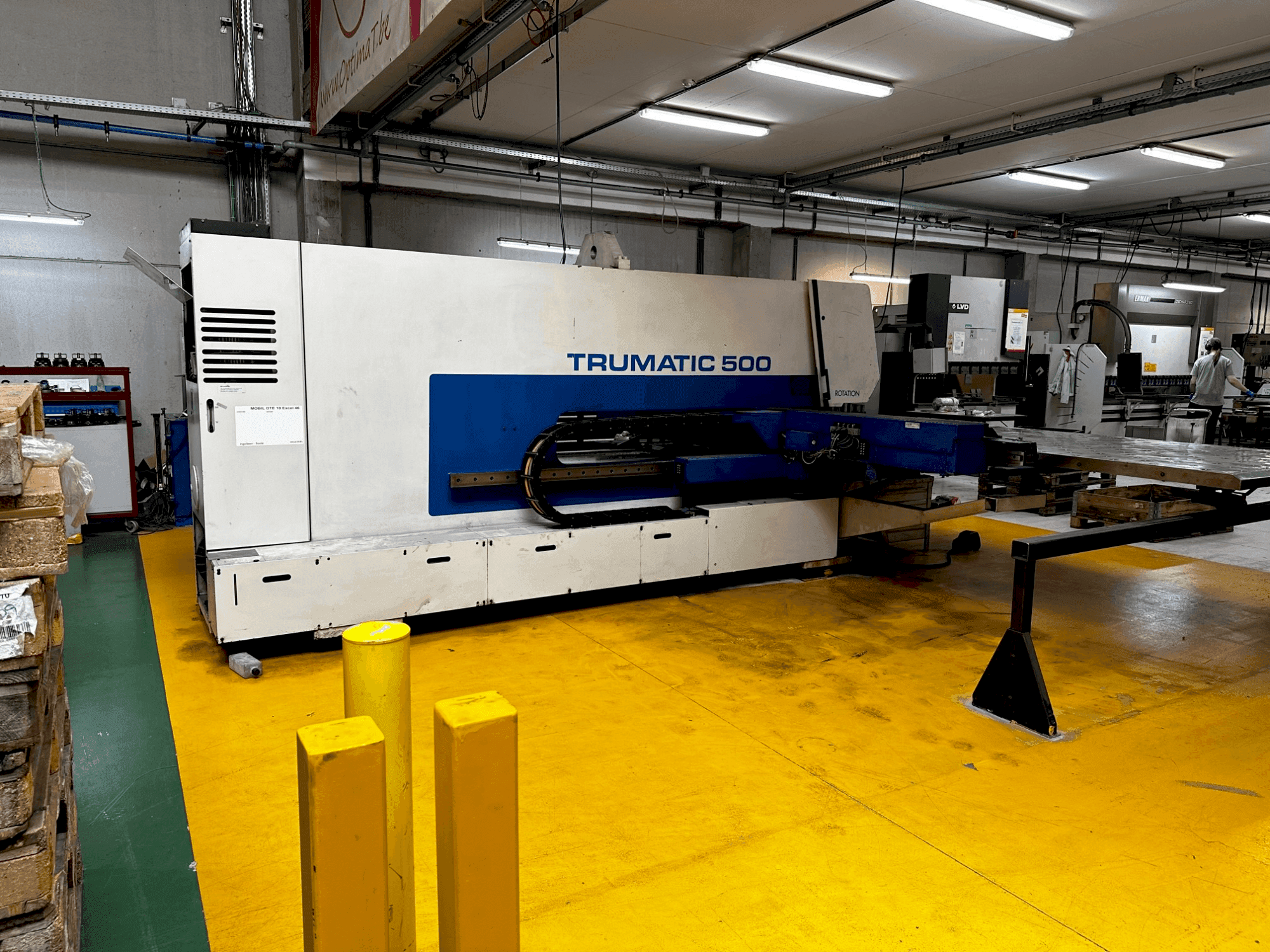 TRUMPF Trumatic 500-maskinen framifrån