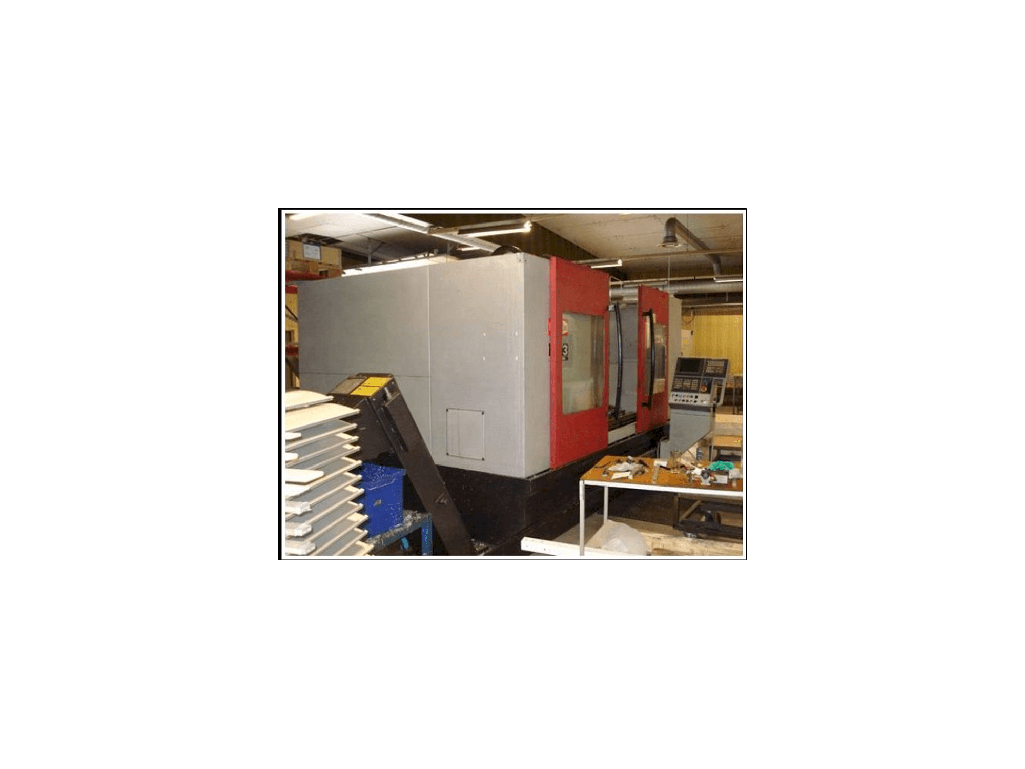 Eikon MV3-maskinen sedd från vänster sida