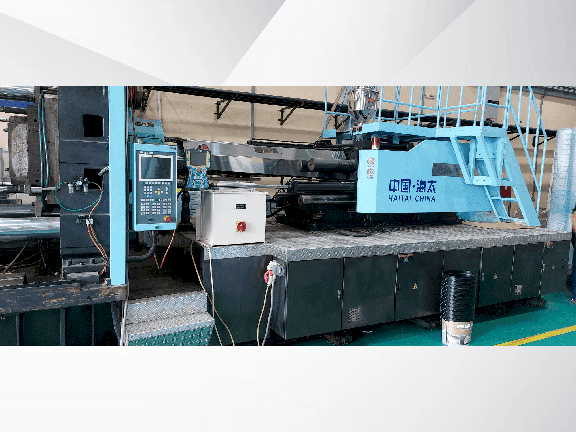 HAITAI HTW 10000-maskinen framifrån