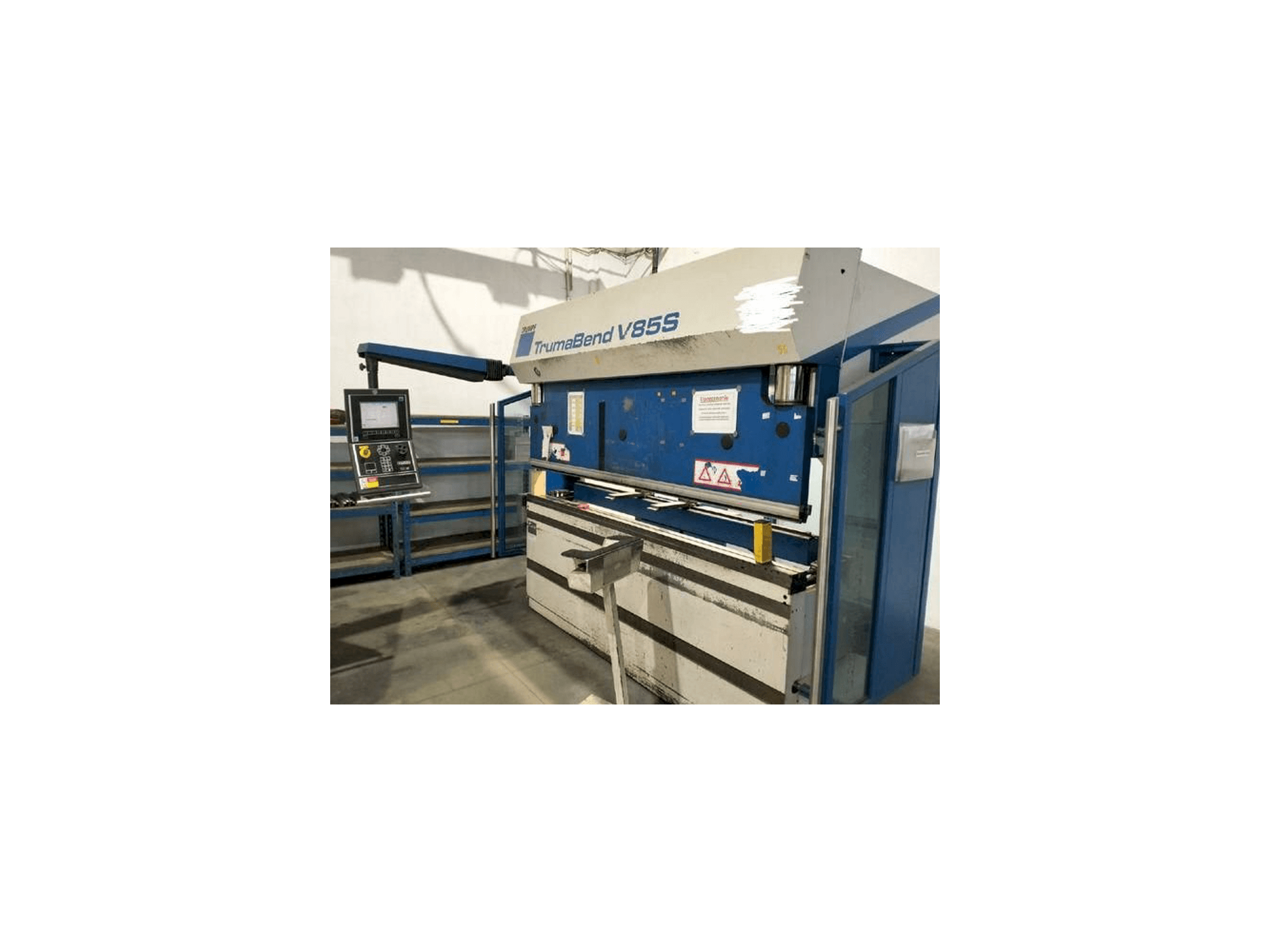 Trumpf TrumaBend V85S-maskinen framifrån