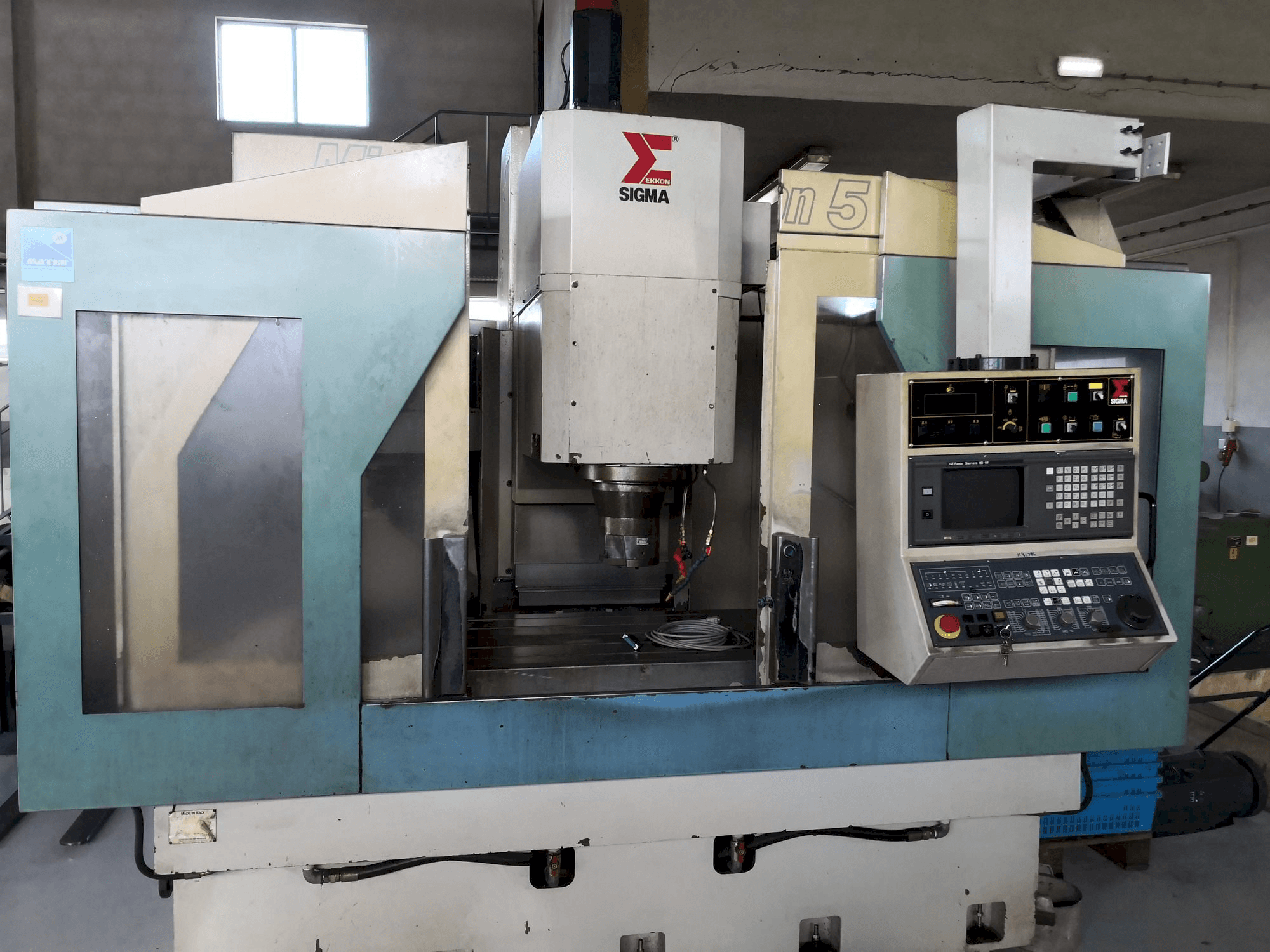 Sigma Mission 5-maskinen framifrån