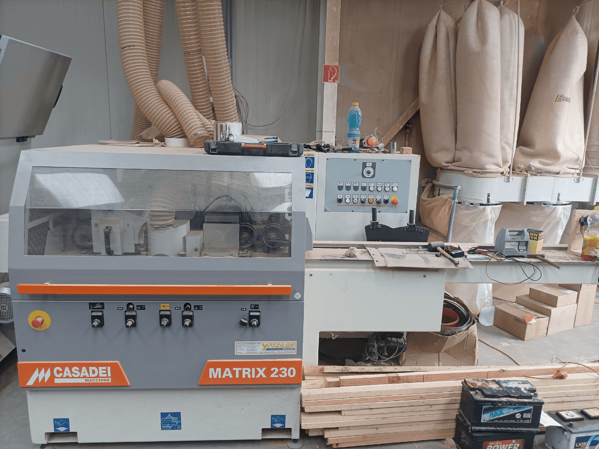 CASADEI MATRIX 230 (2018)-maskinen framifrån