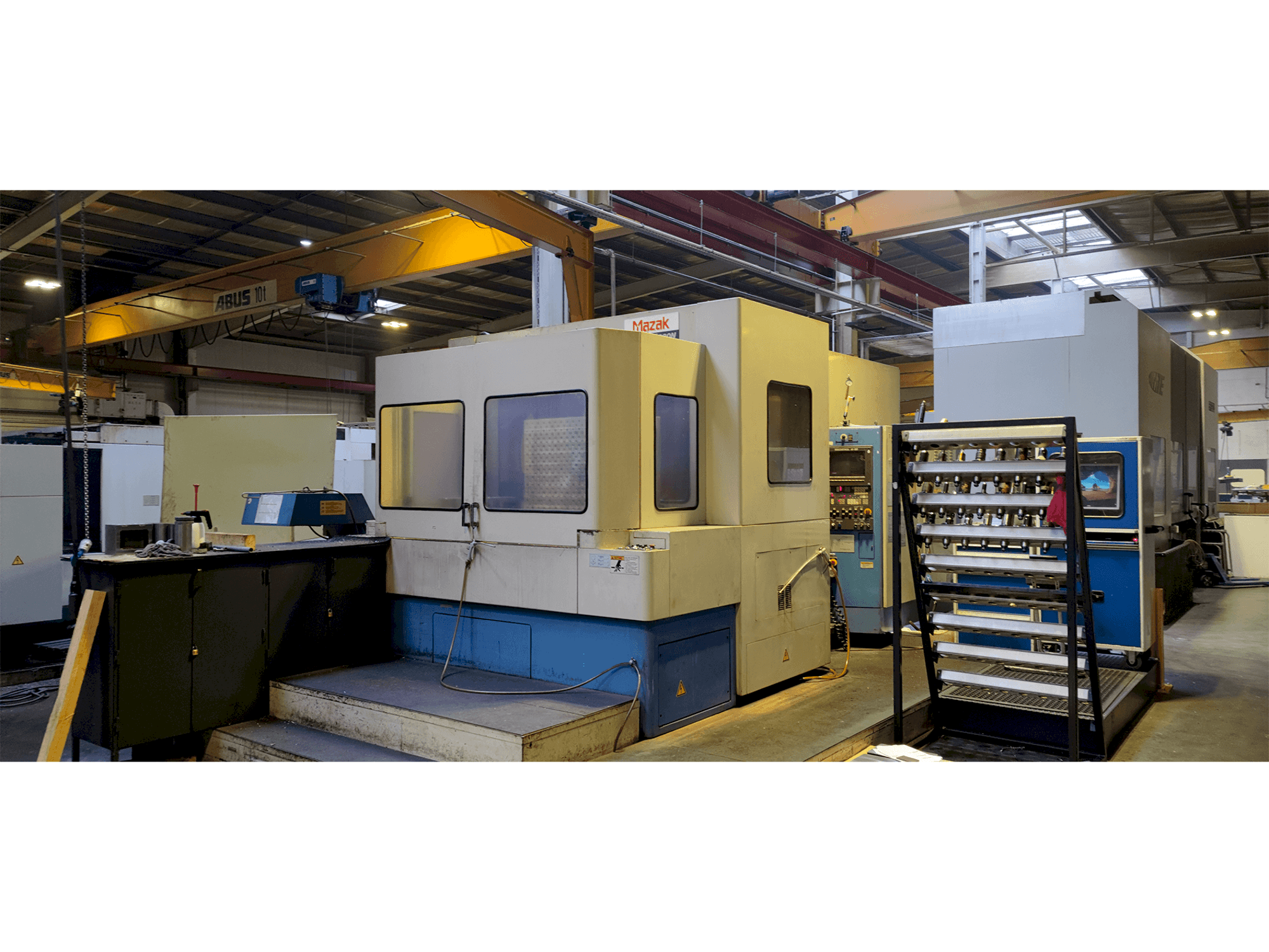 Mazak H-630 N-maskinen framifrån